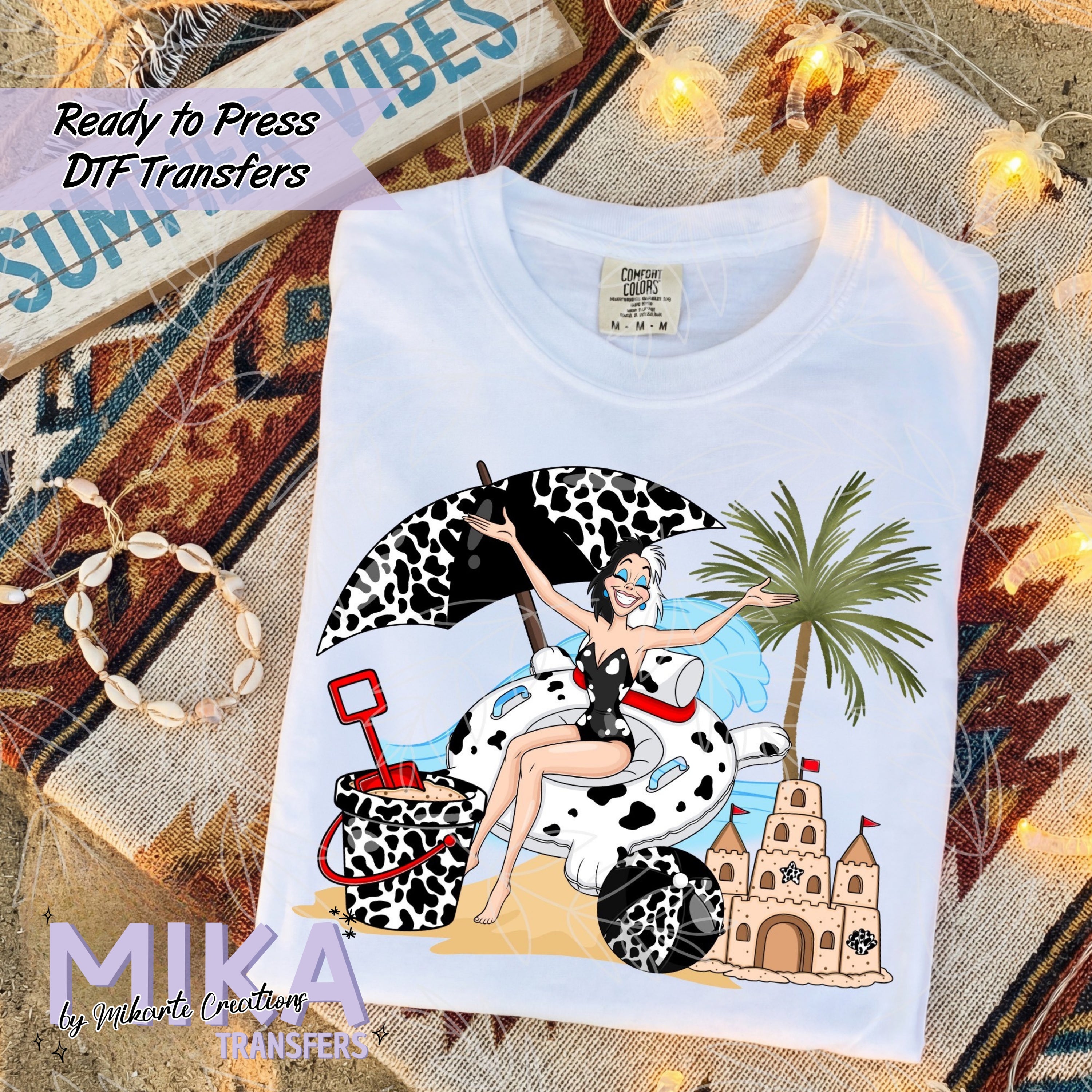 Cruella Beach | DTF transfers
