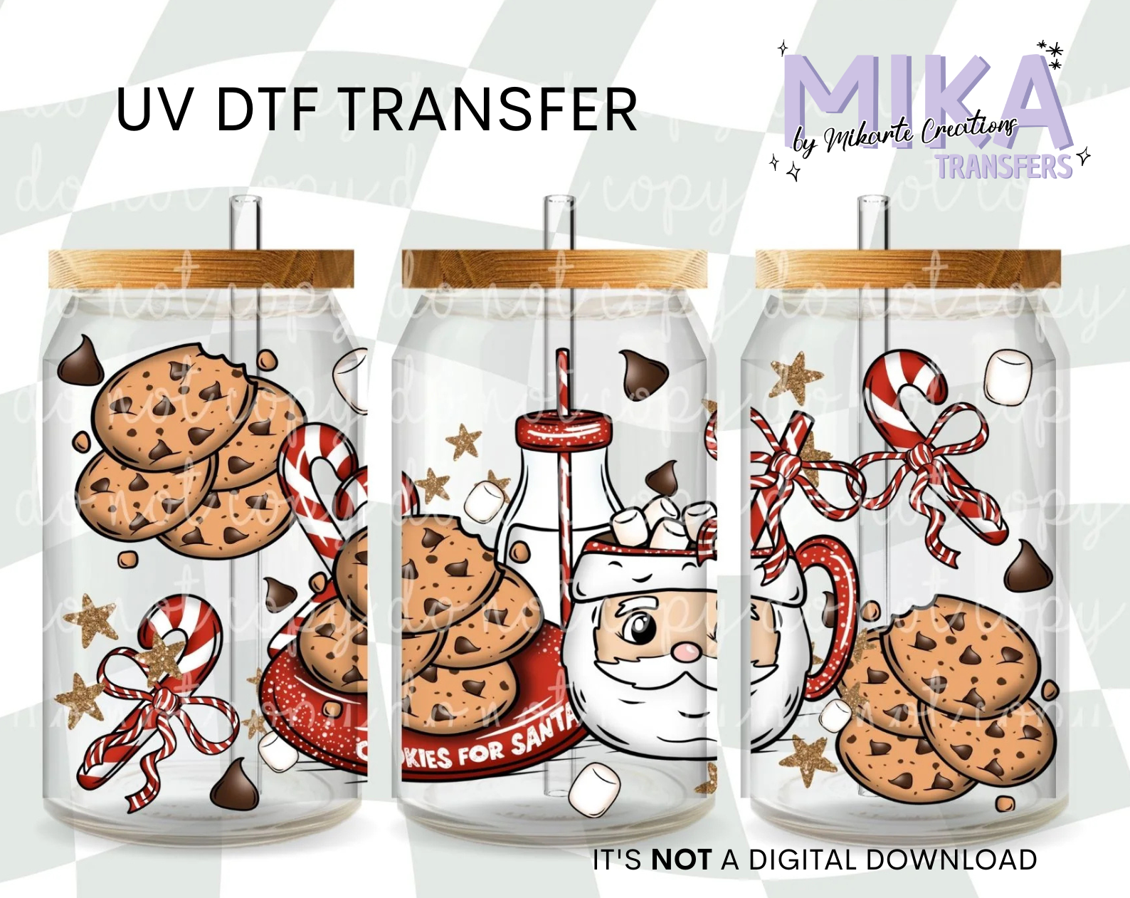 Cookies for Santa | UV DTF