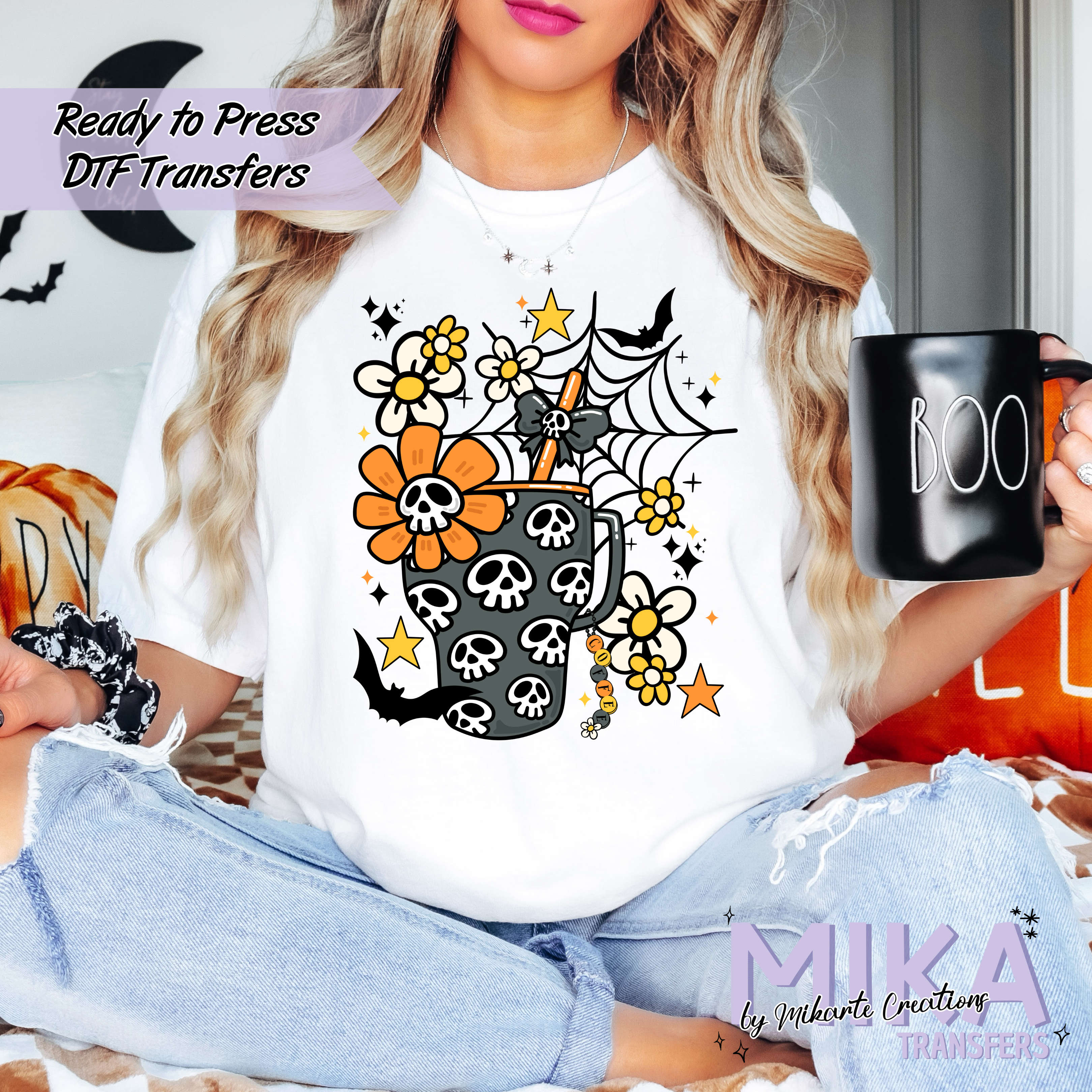 Spooky Coffee | DTF Transfers