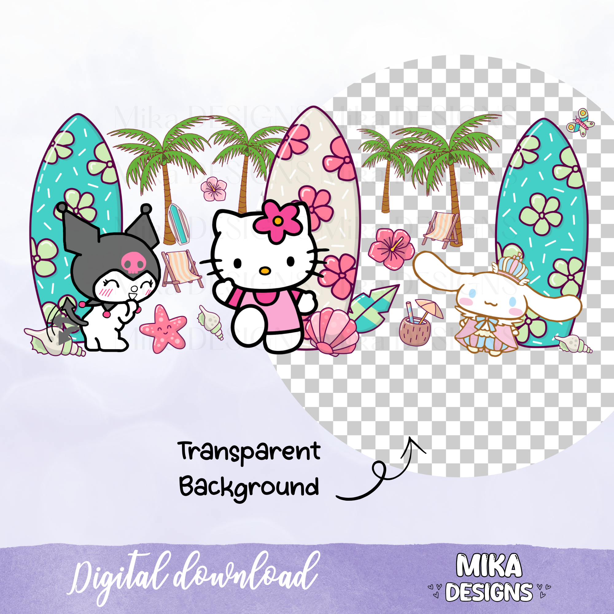 Kat Summer | 16oz Glass Can PNG Digital Design