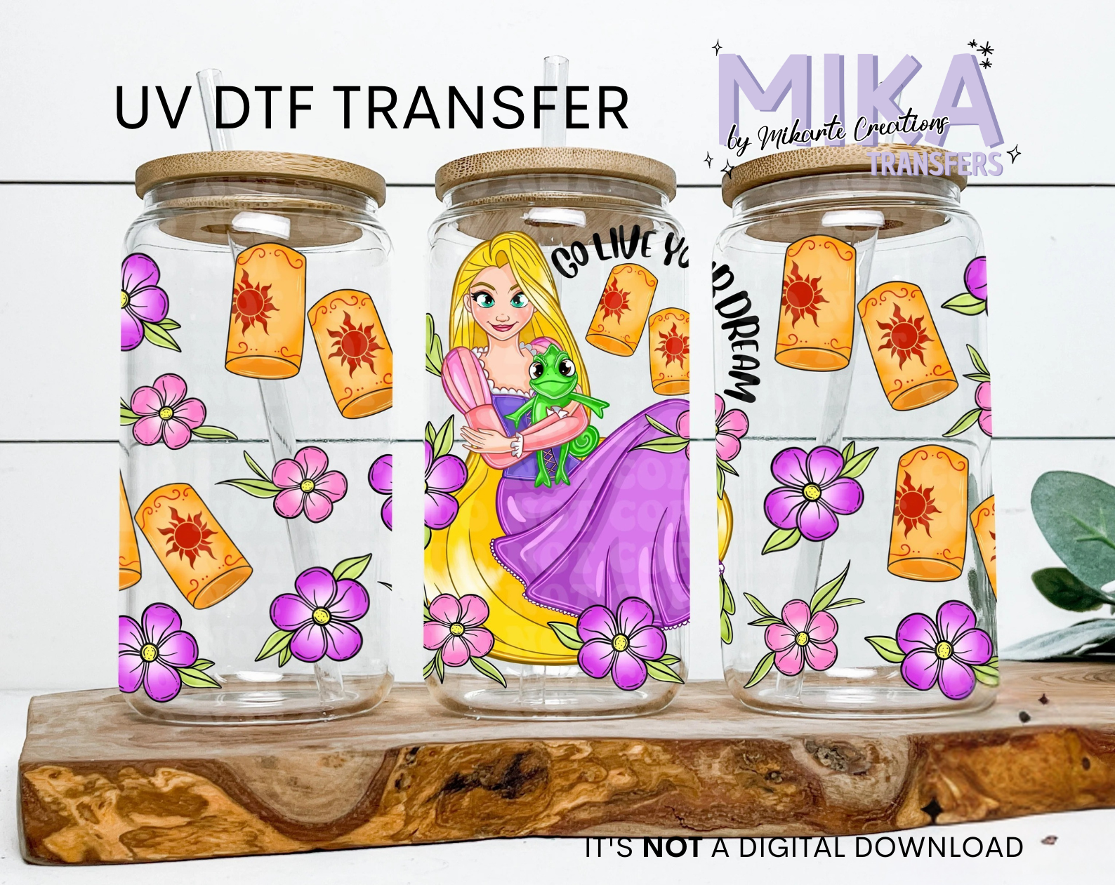 Go Live Your Dream | UV DTF