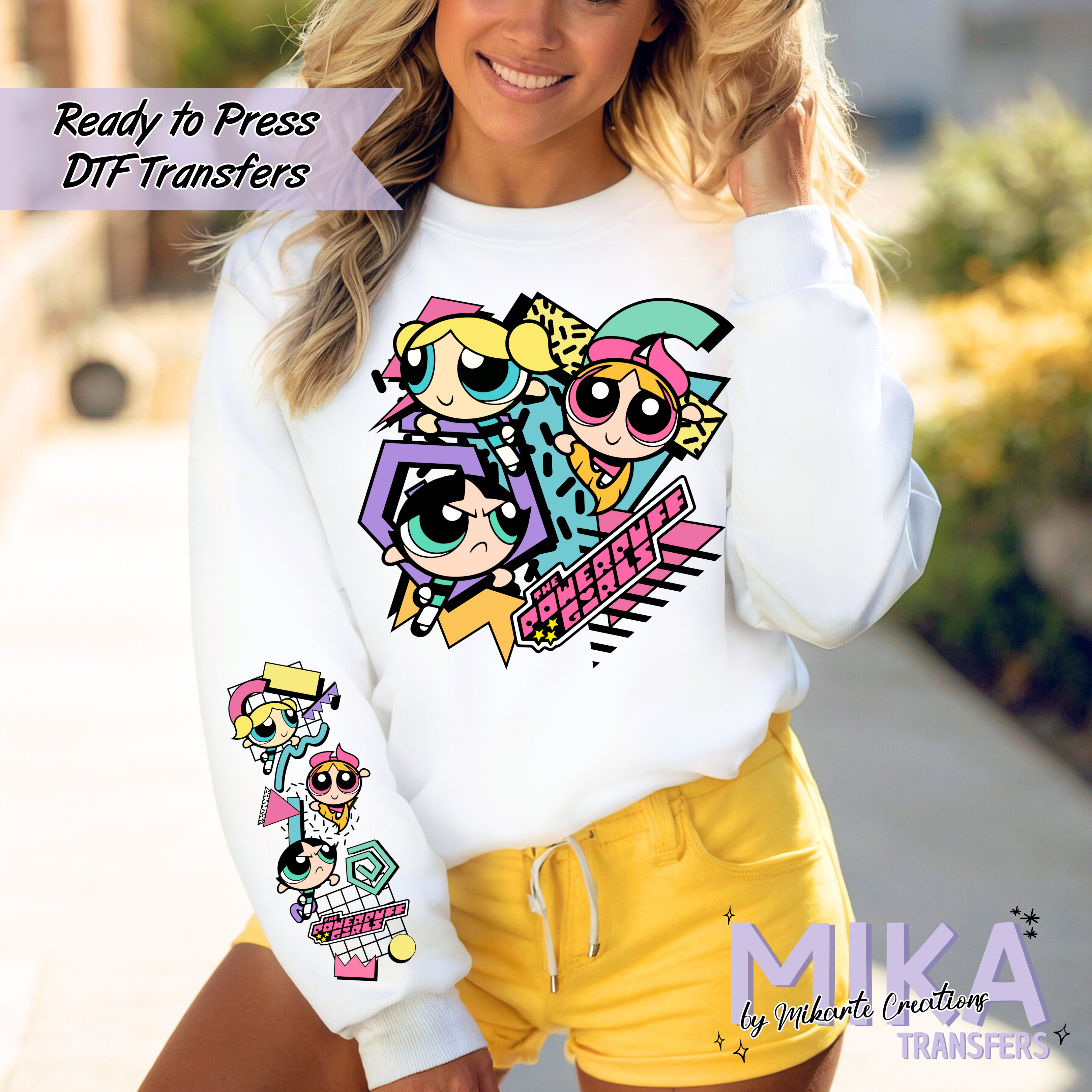 Retro Girls | DTF Transfer