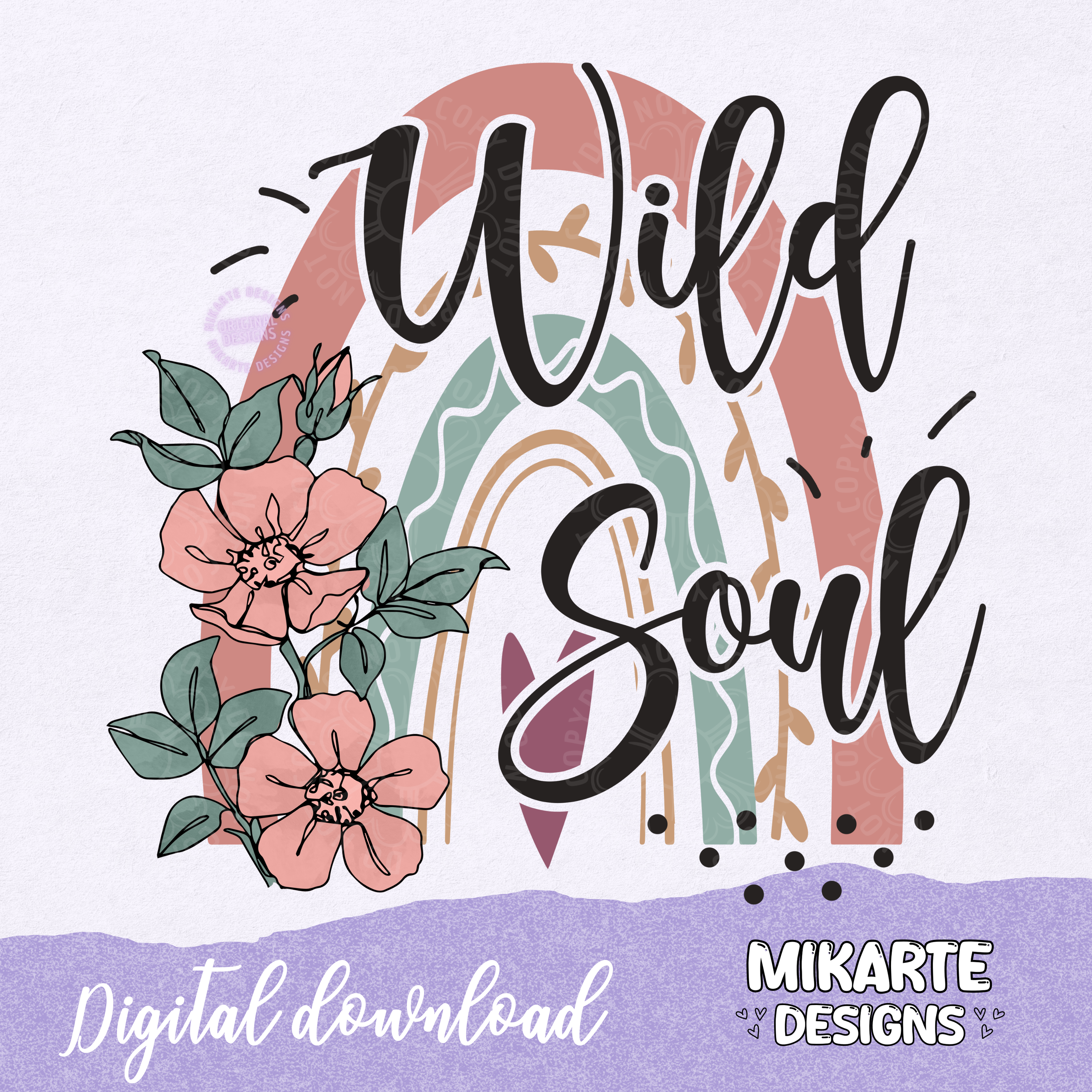 Alma Salvaje | Diseño Digital PNG