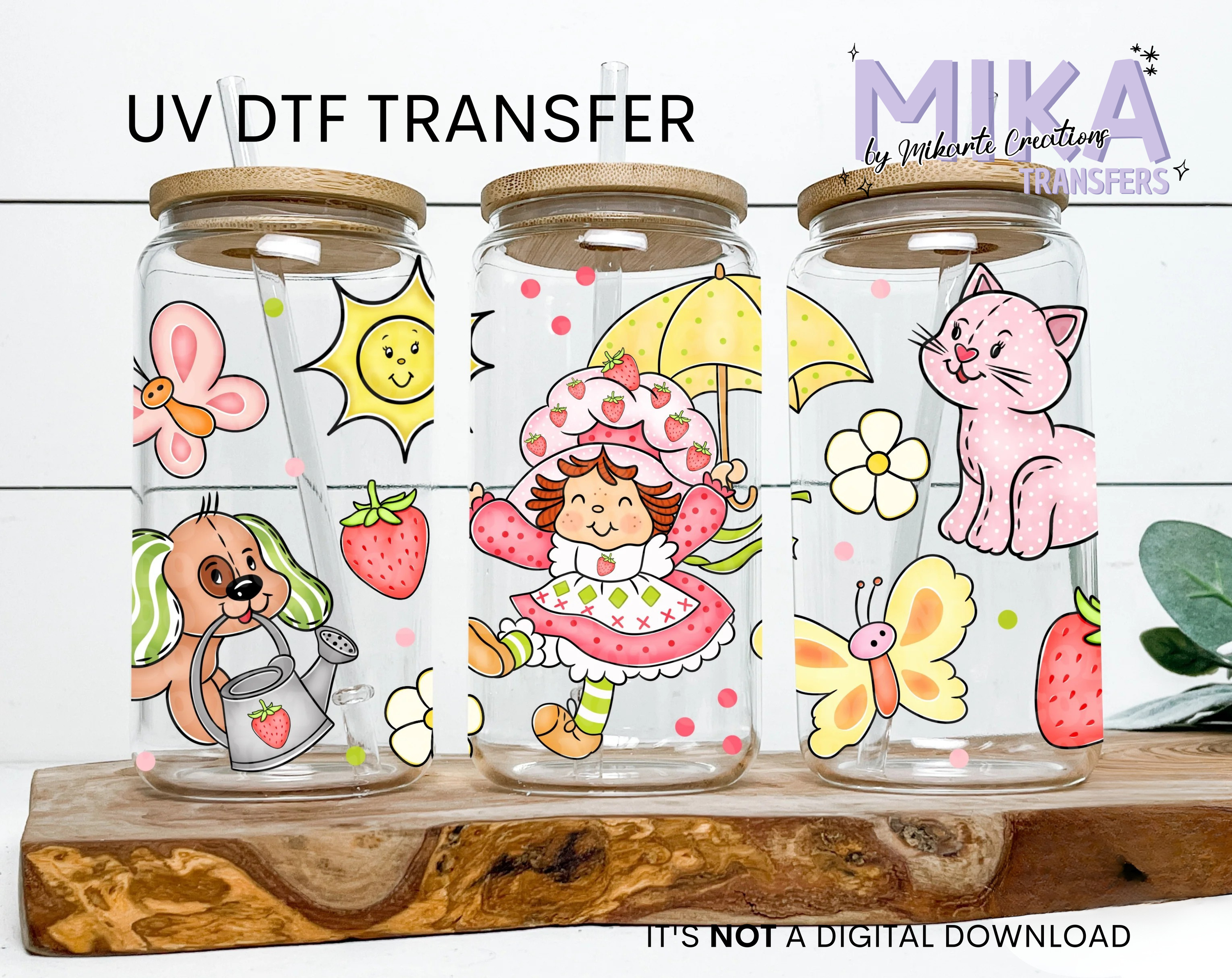Springtime Strawberry | UV DTF