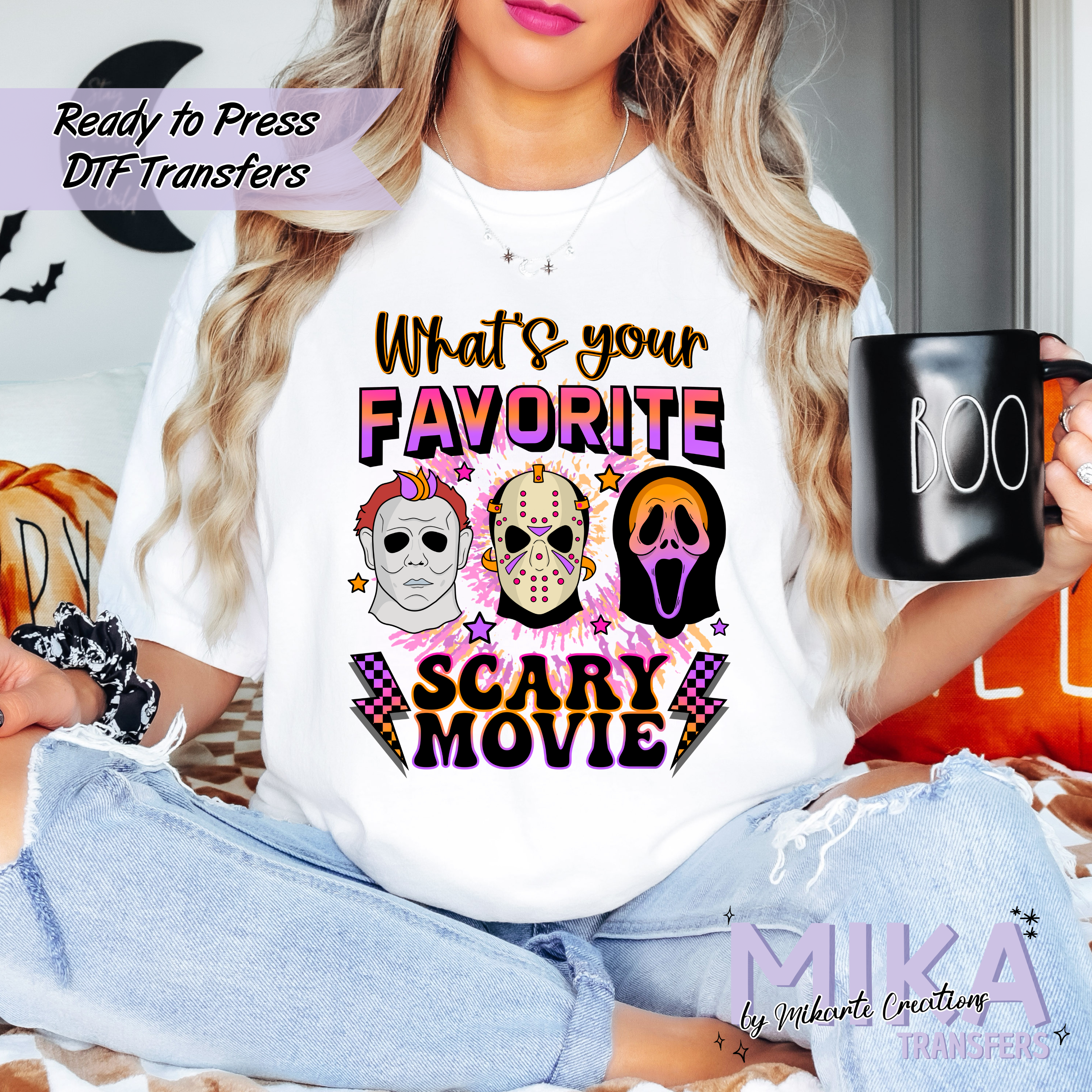 Favorite Scaty Movie | DTF Transfer