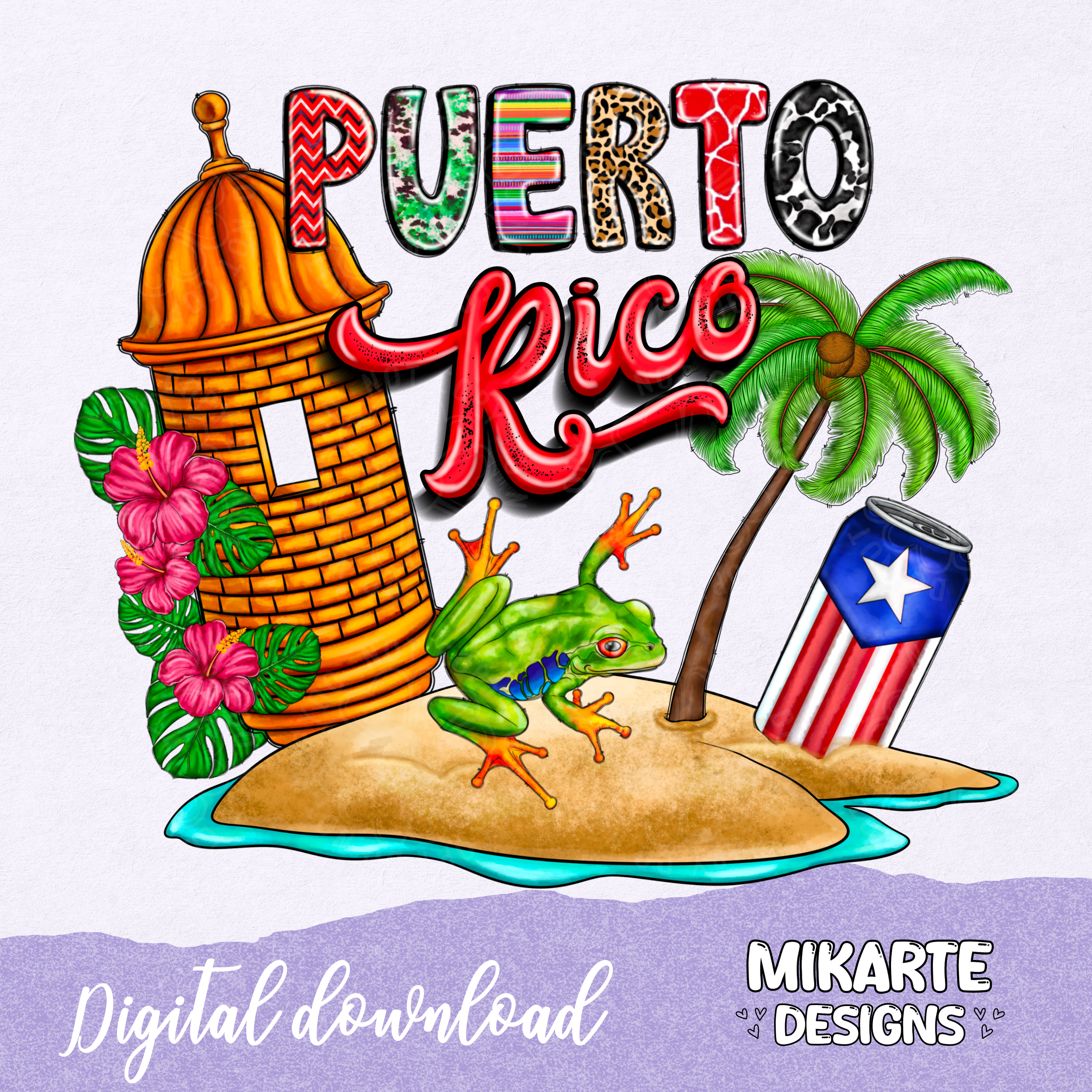 Puerto Rico | Diseño Digital PNG