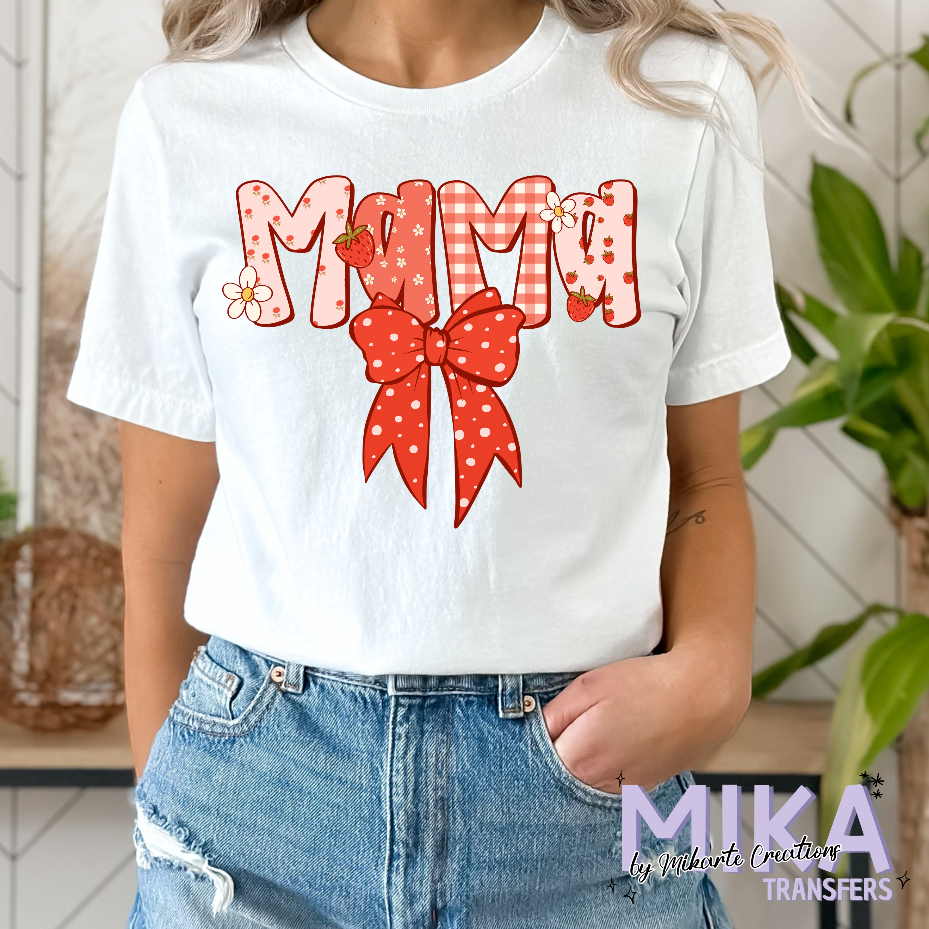 Strawberry Mama | DTF Transfer