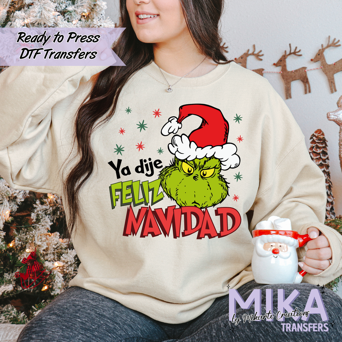 Ya dije Feliz Navidad | DTF Transfers
