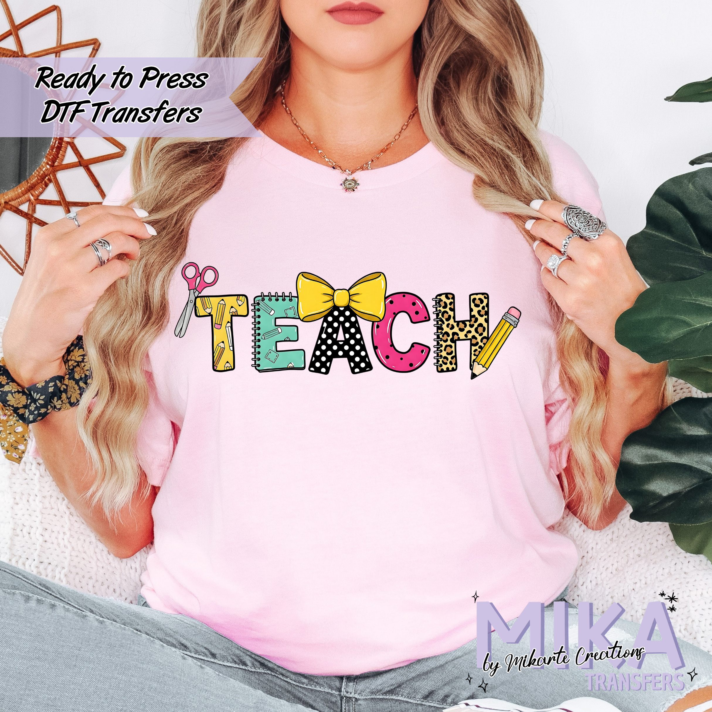 Teach Coquette | DTF transfers