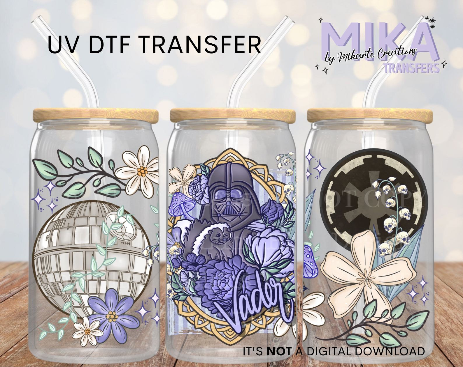 Darth V | UV DTF