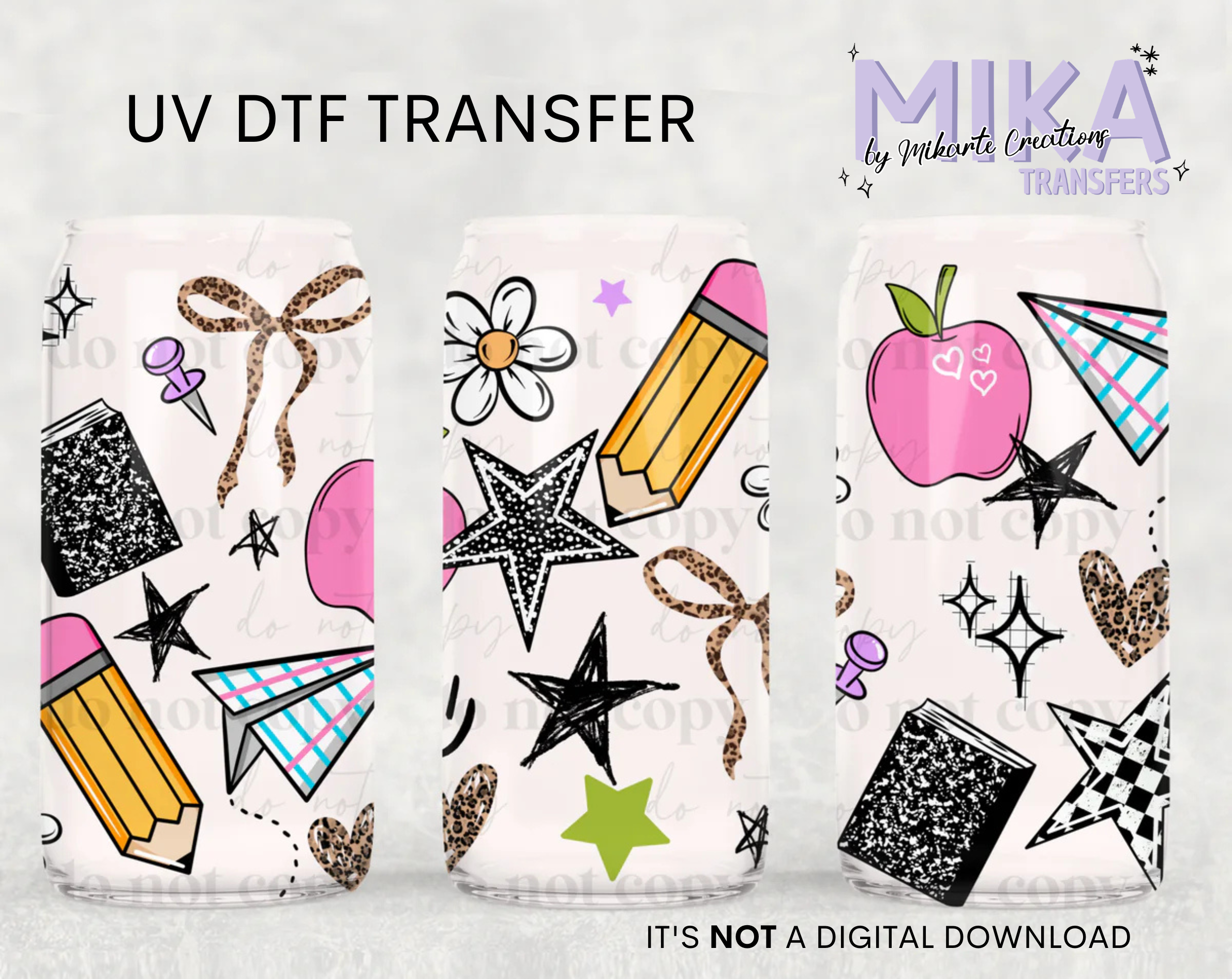 School | UV DTF