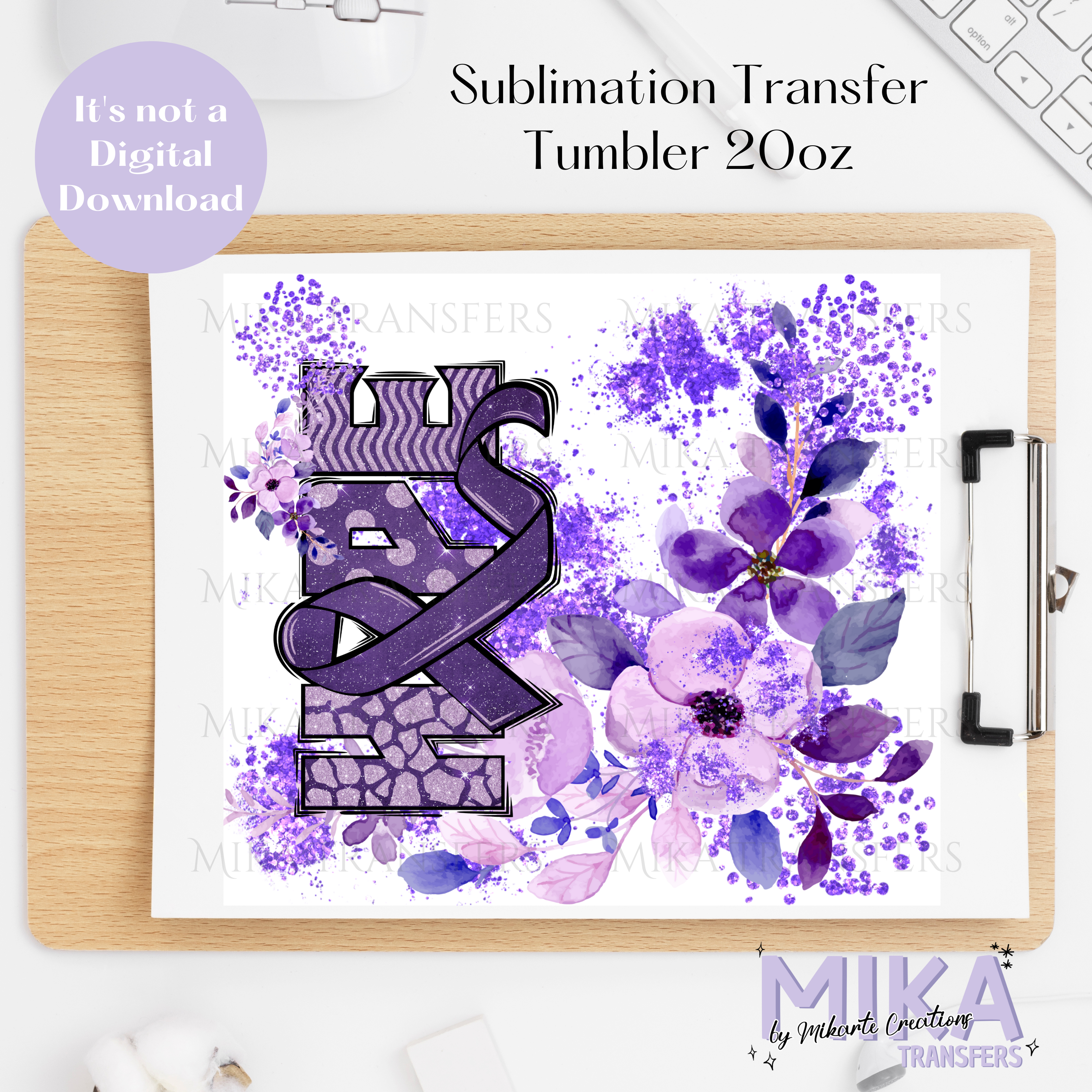 Hope - Tumbler Sublimation Transfer