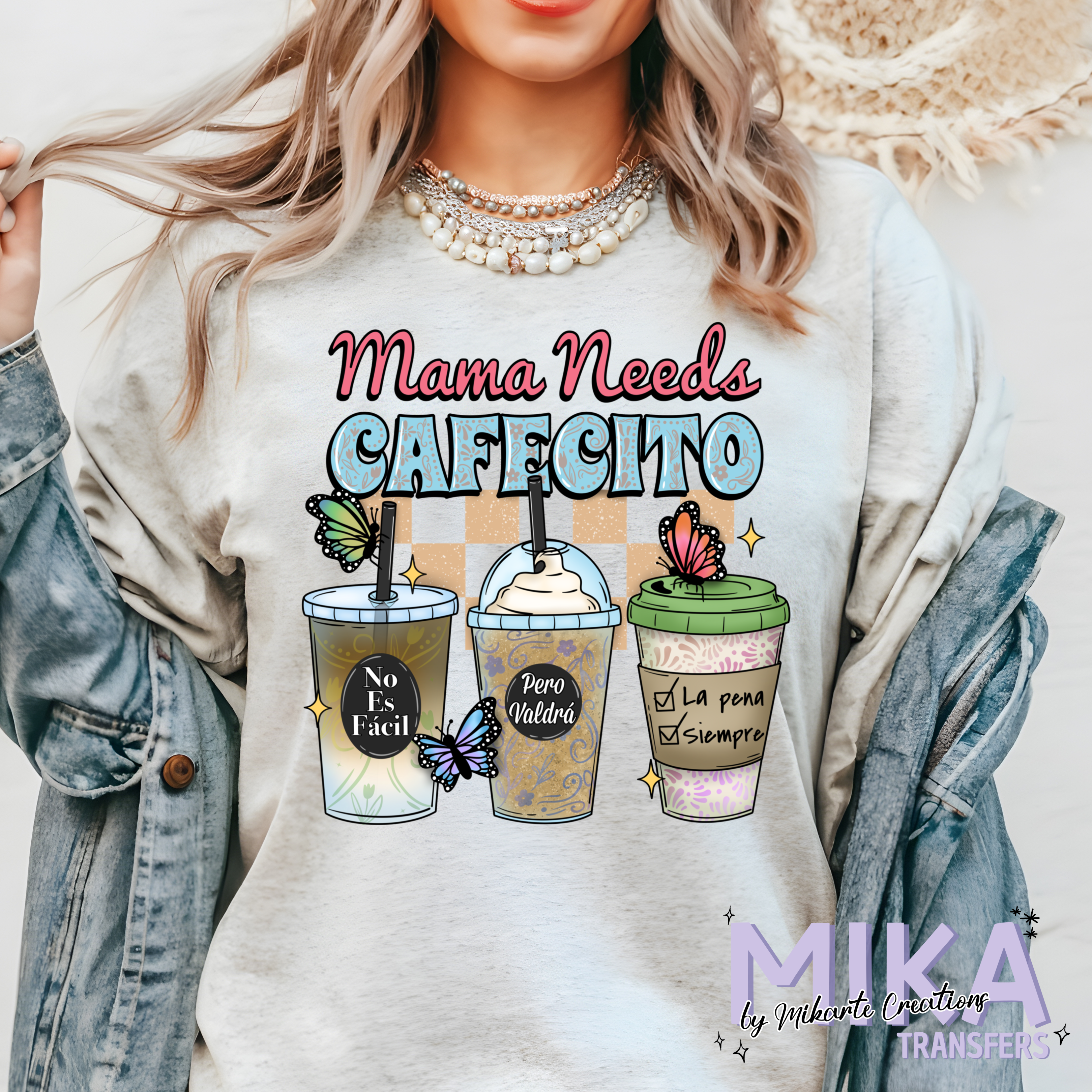 Mamá needs Cafecito | DTF Transfer