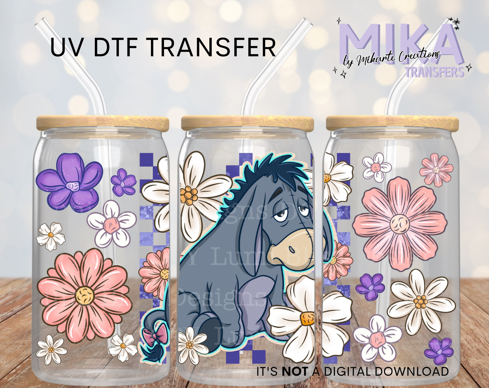 E-florals | UV DTF