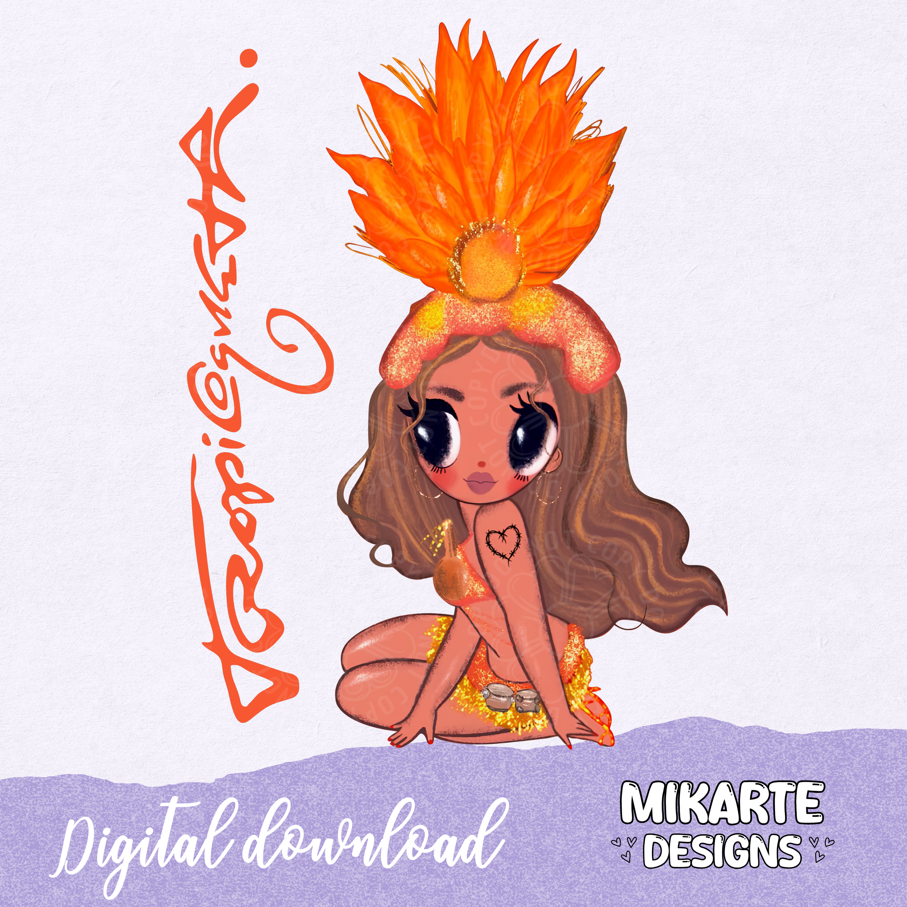 Karol G Tropicoqueta Nuevo Álbum | Diseño Digital PNG