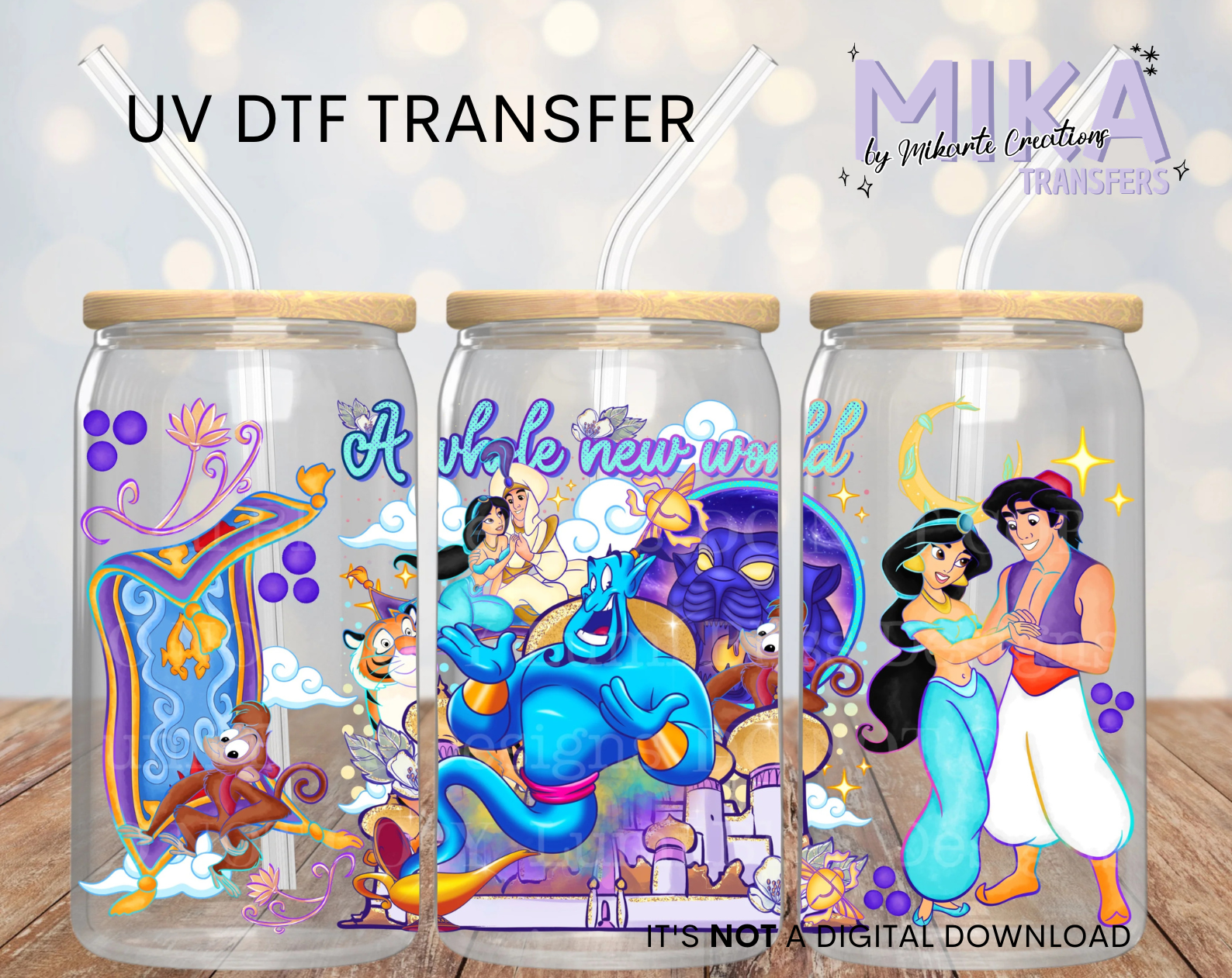 A whole new world | UV DTF
