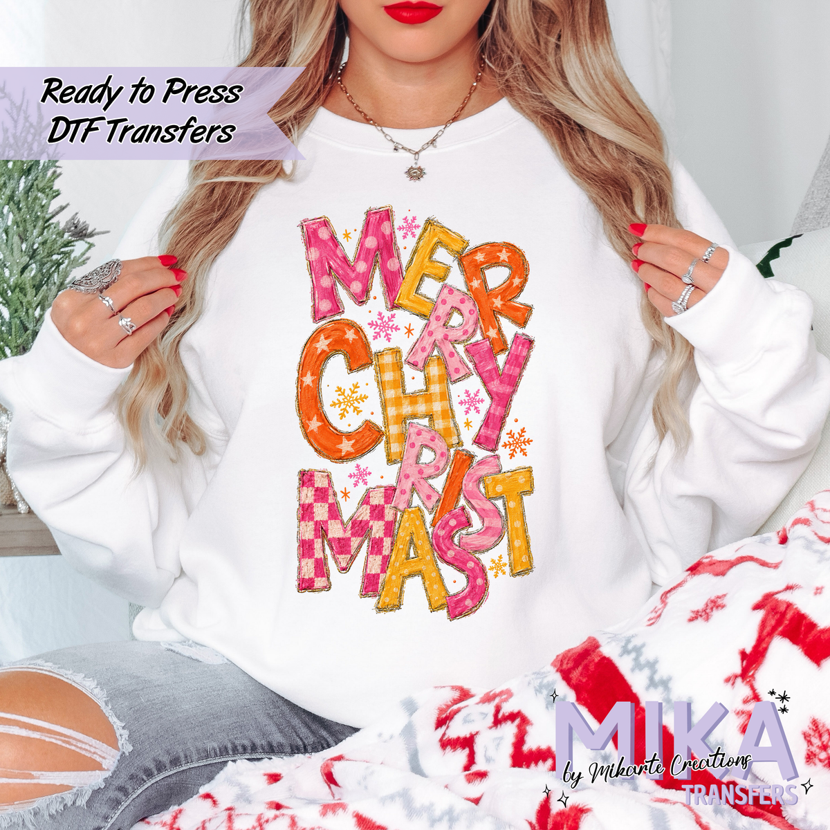 Merry Christmas | DTF transfers