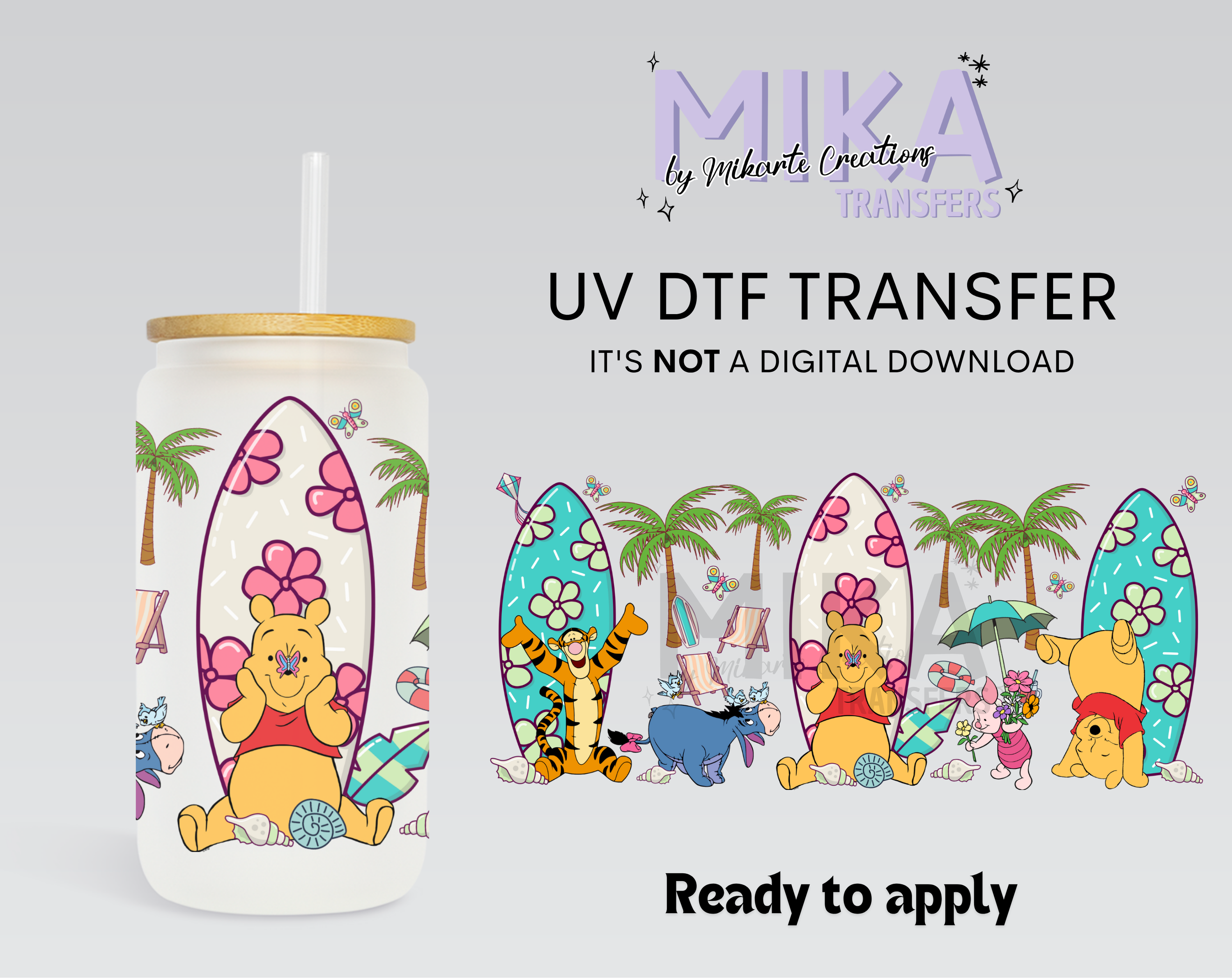 Bear Summer | UV DTF
