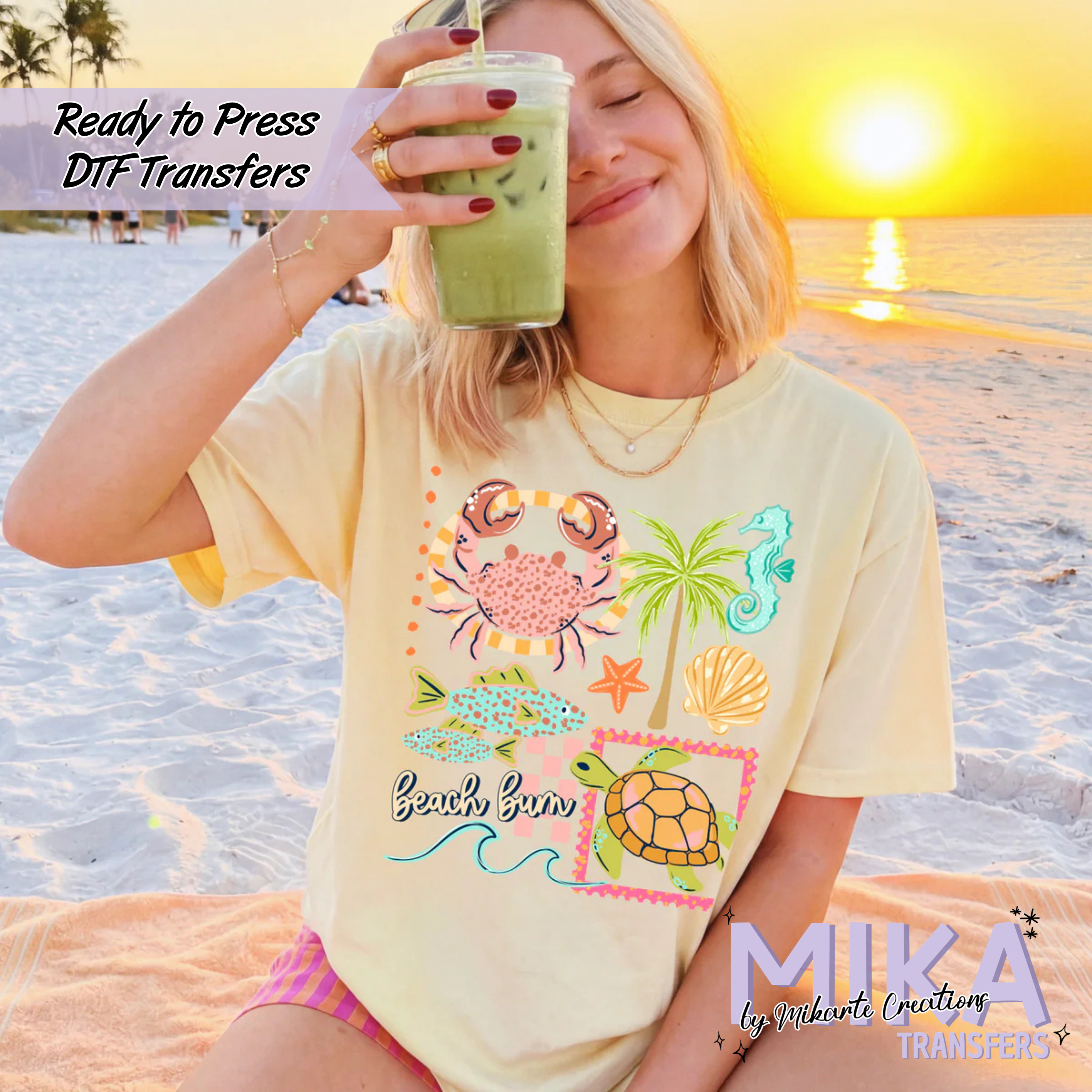 Beach Bum | DTF transfers
