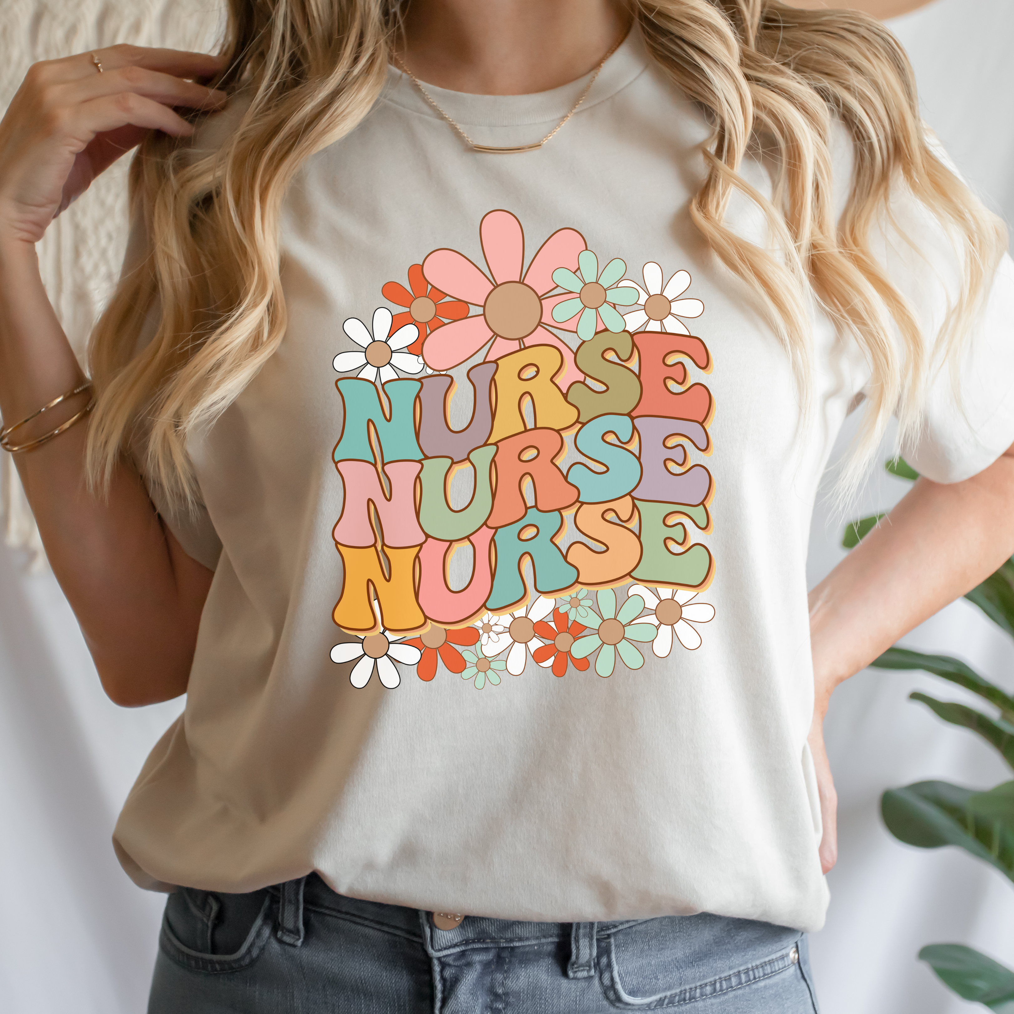 Nurse Flower | Full Color Transfer