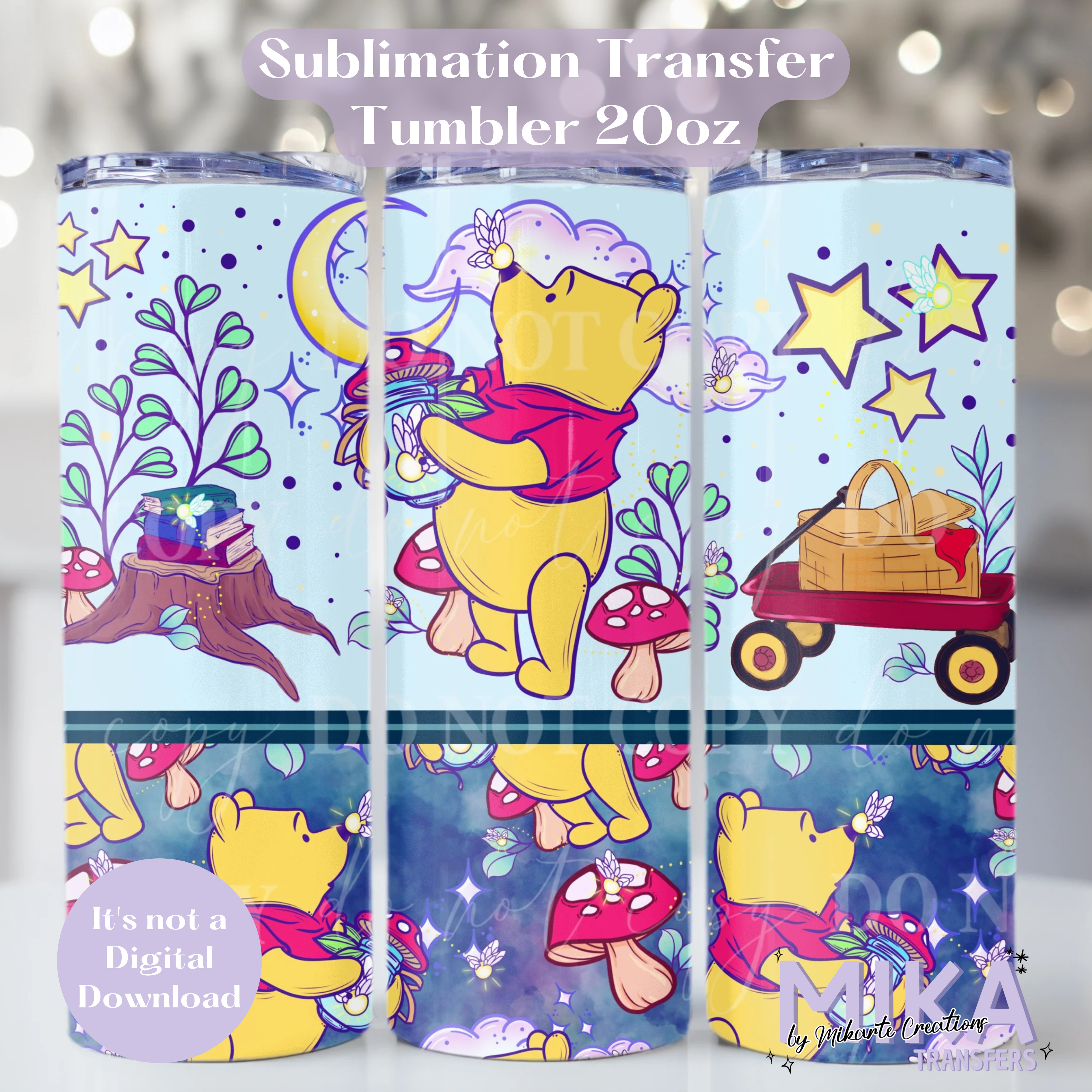 Firefly Adventures P | Tumbler Sublimation Transfer