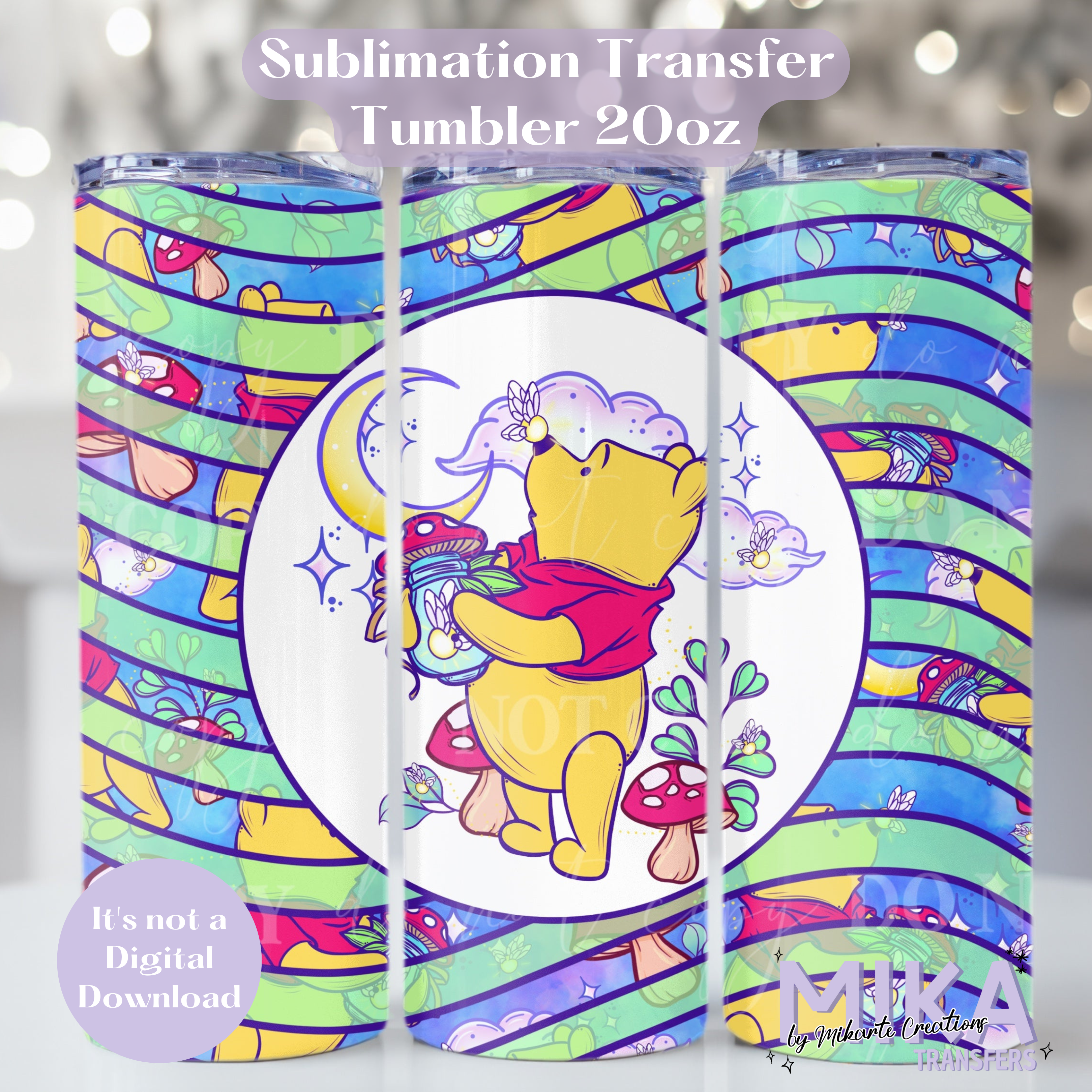 Firefly Adventures P | Tumbler Sublimation Transfer