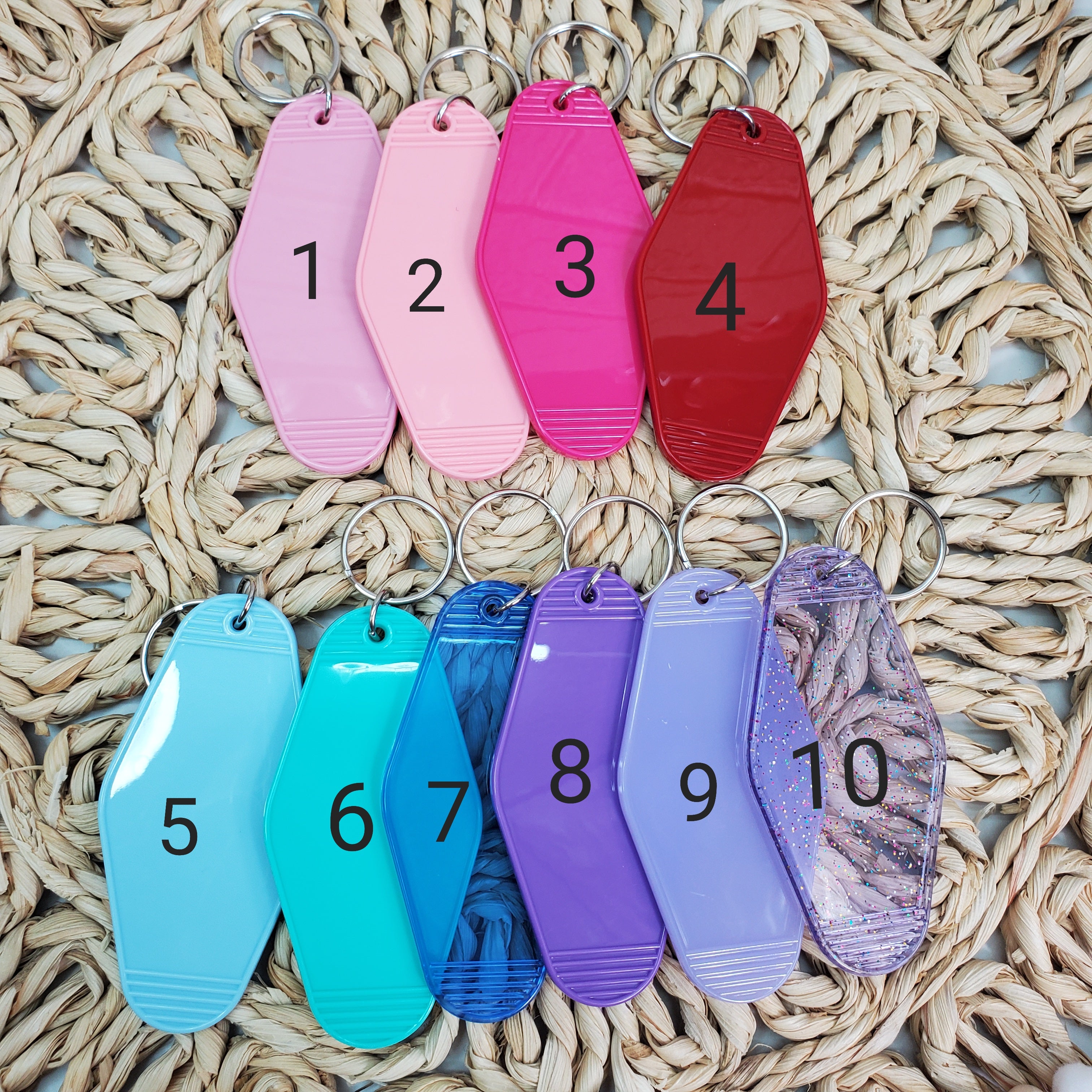 Motel Keychain Blank