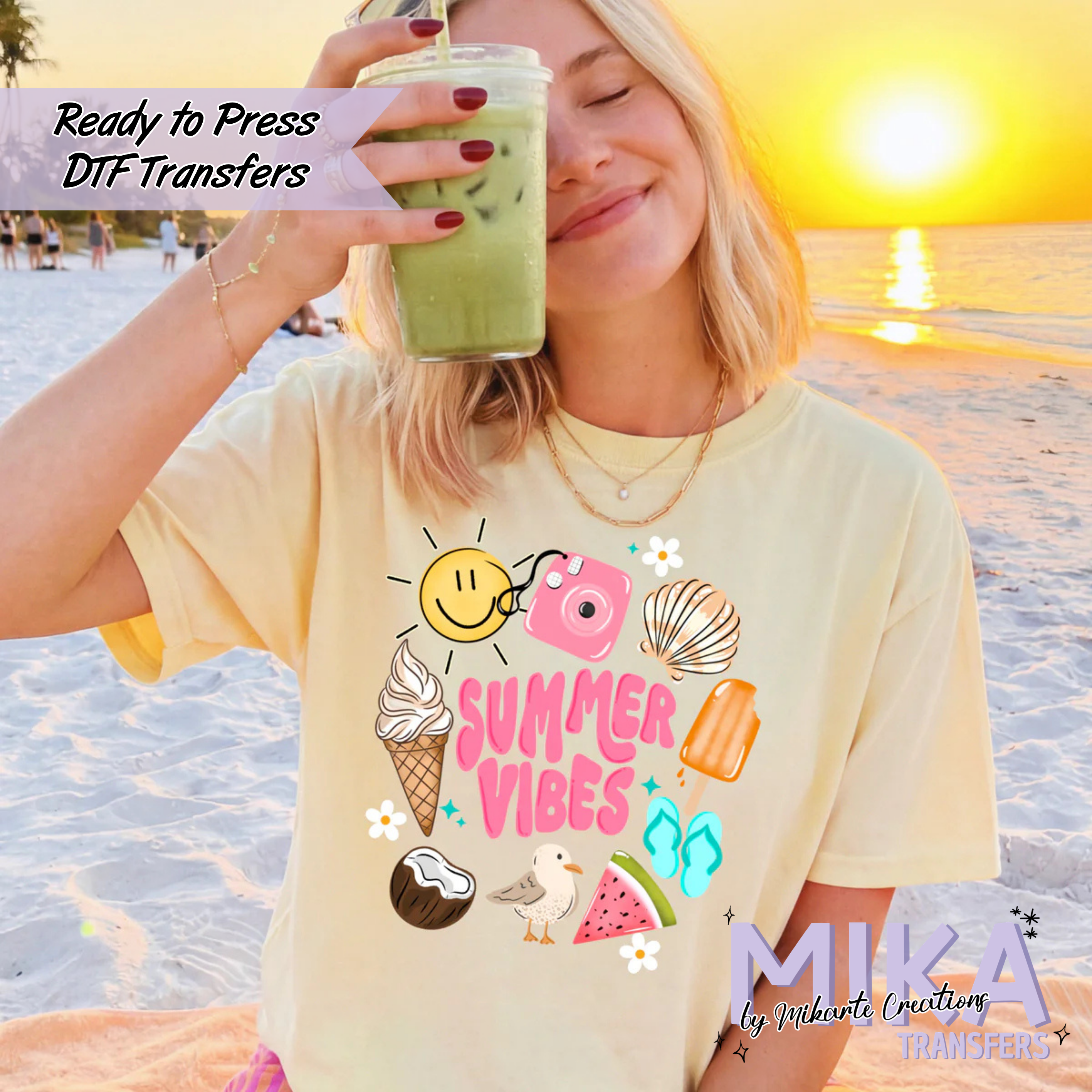 Summer Vibes | DTF transfers