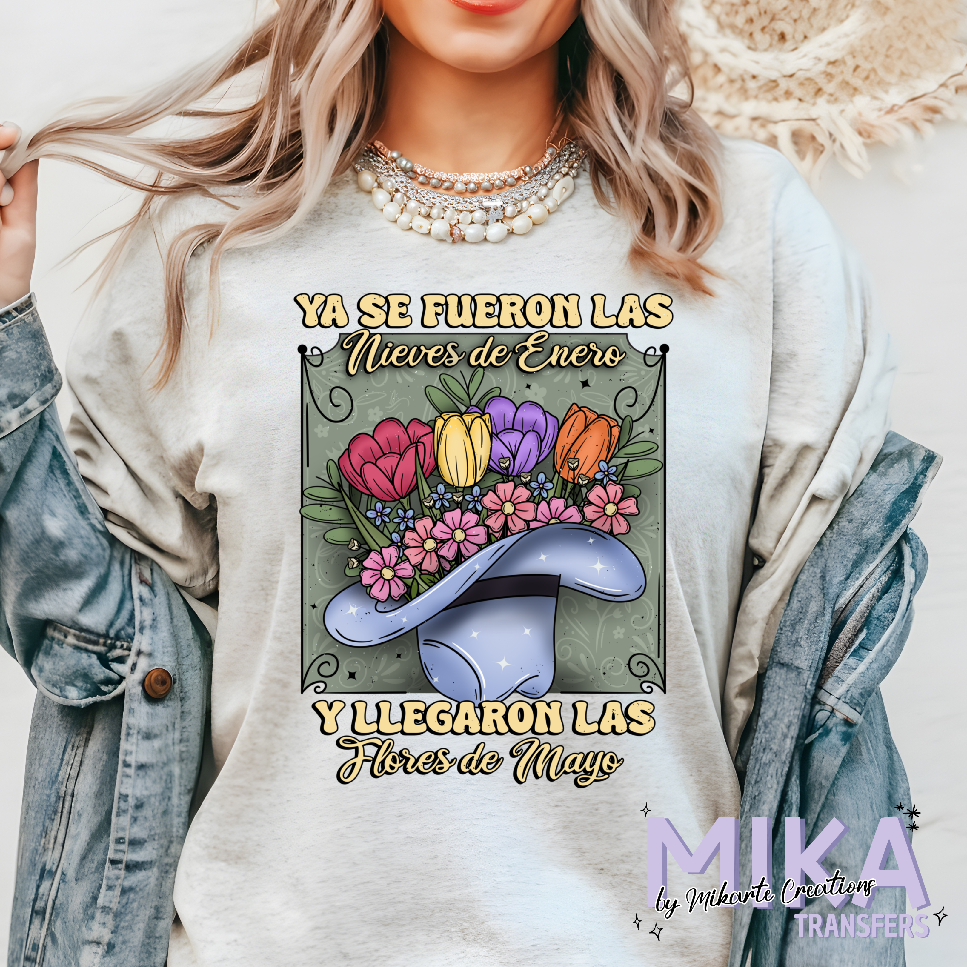 Flores De Mayo | DTF Transfer