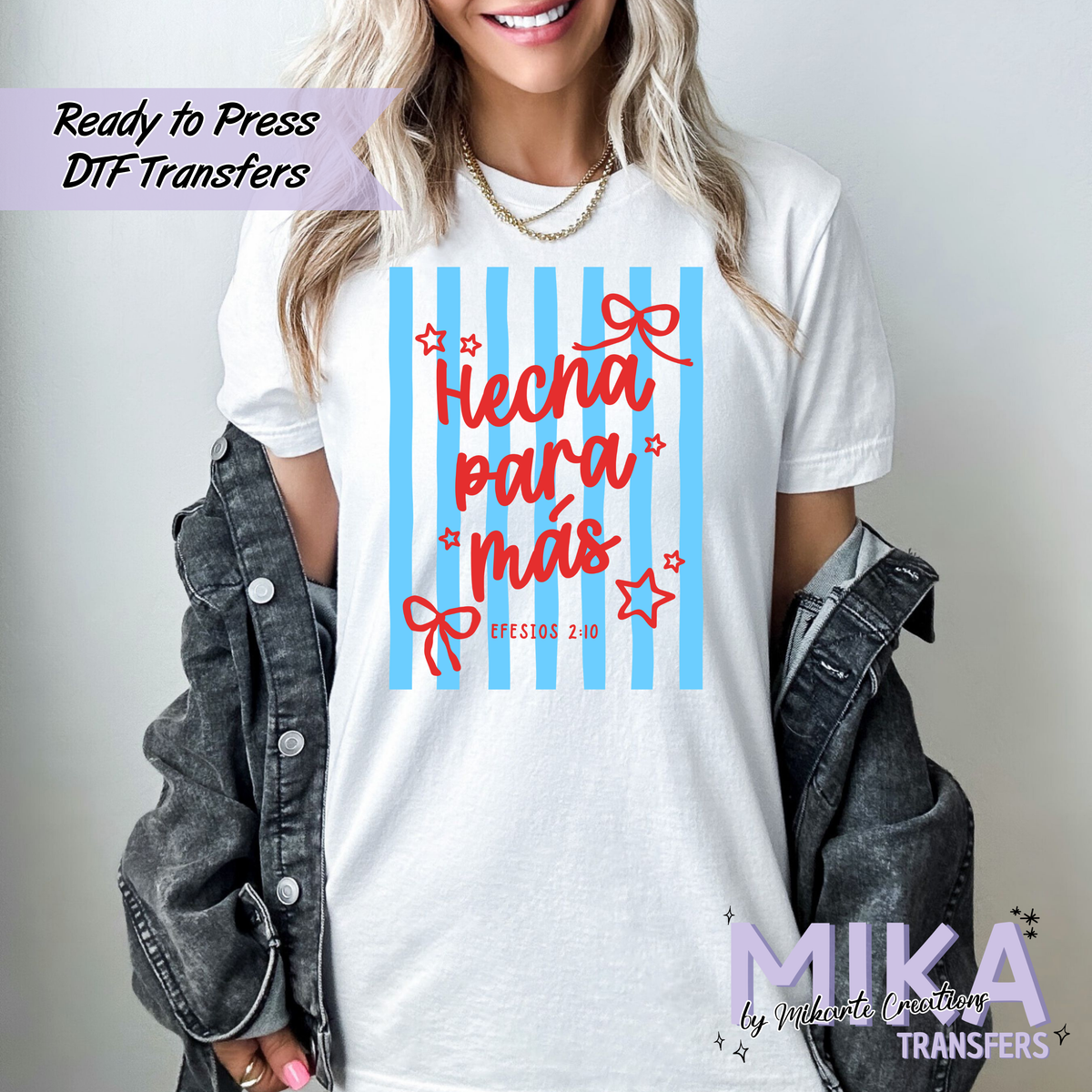 Hecha Para Mas | DTF Transfer