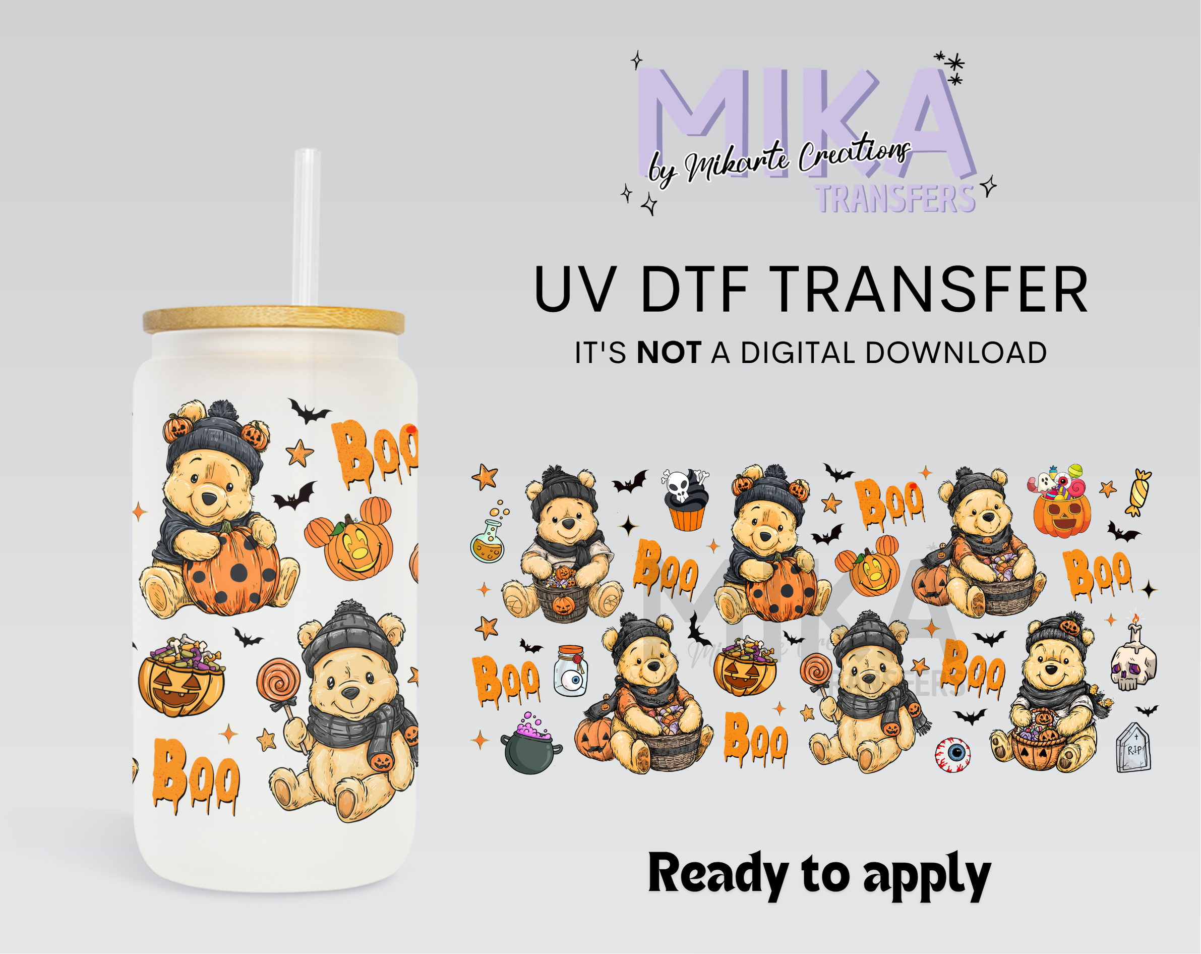 Bear Boo | UV DTF