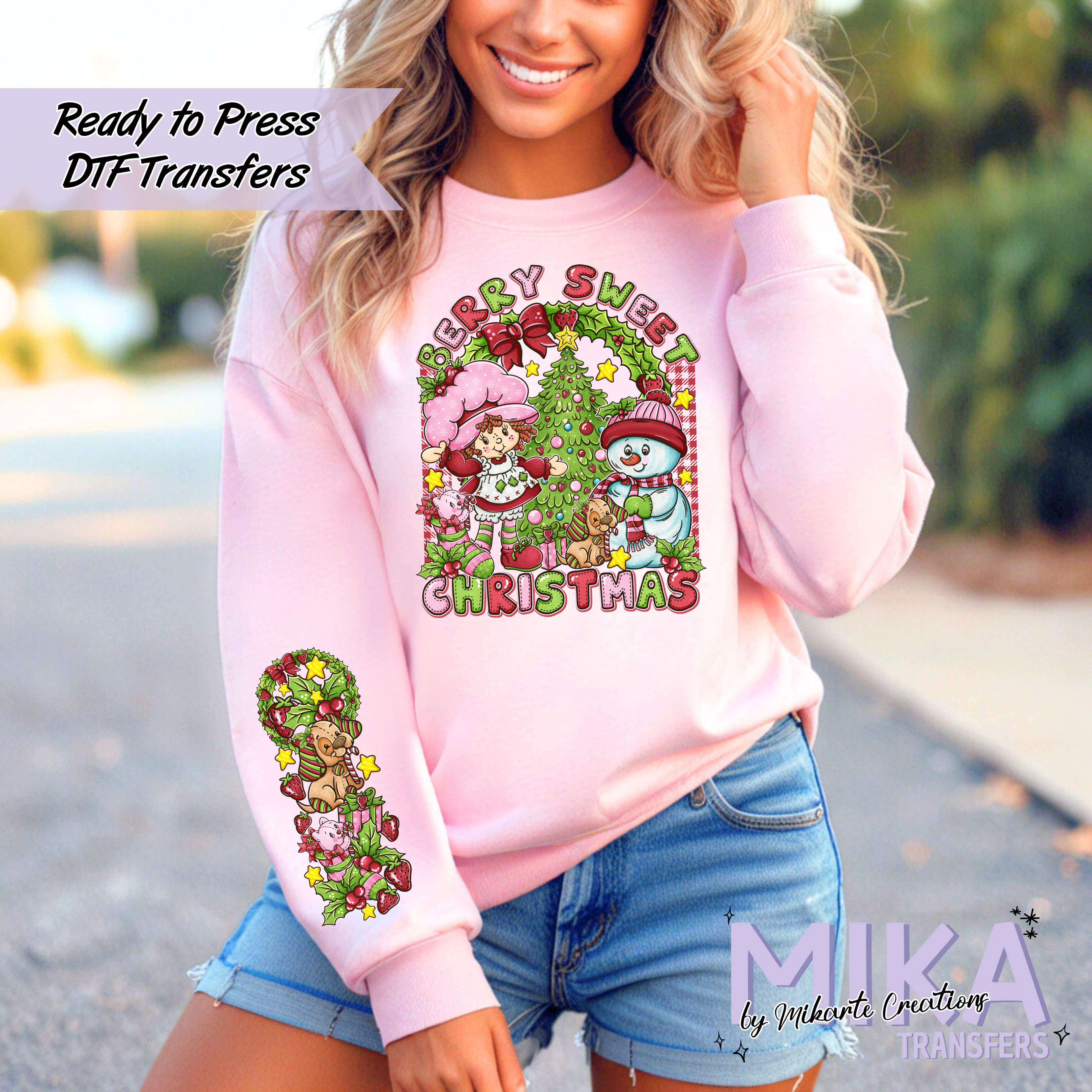 Berry Christmas | DTF Transfer