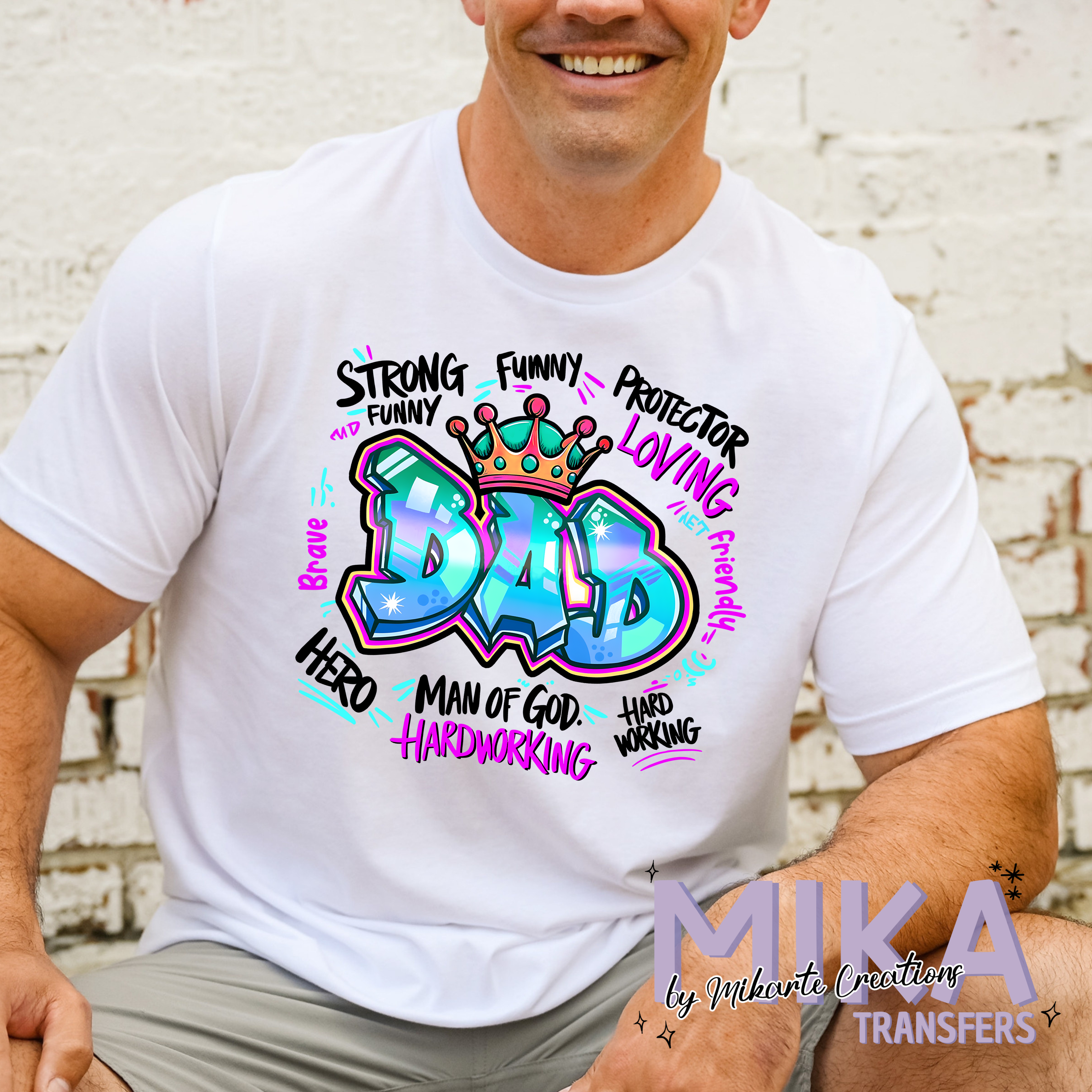 Dad Graffiti | DTF Transfer