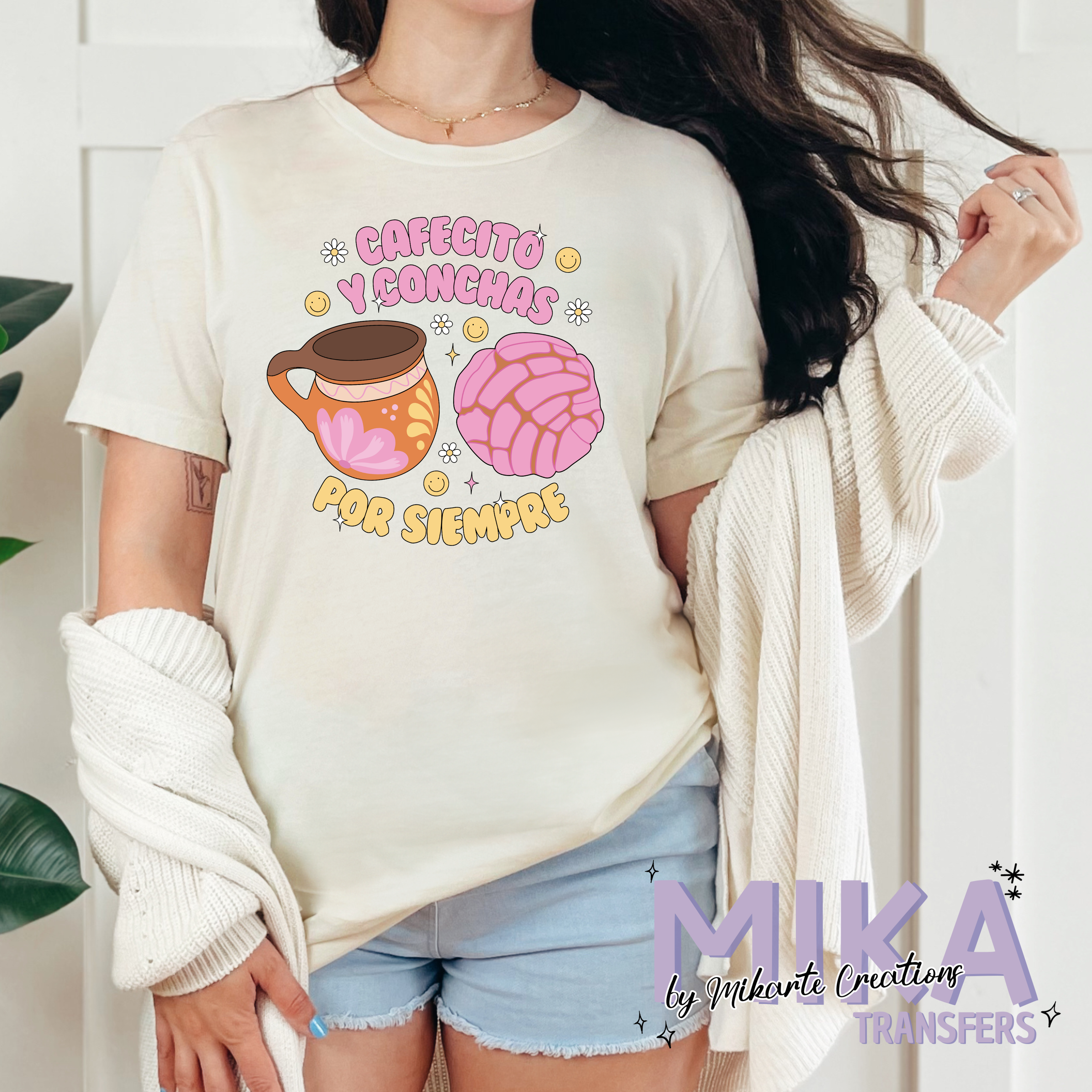Cafecito y Conchas | DTF Transfer