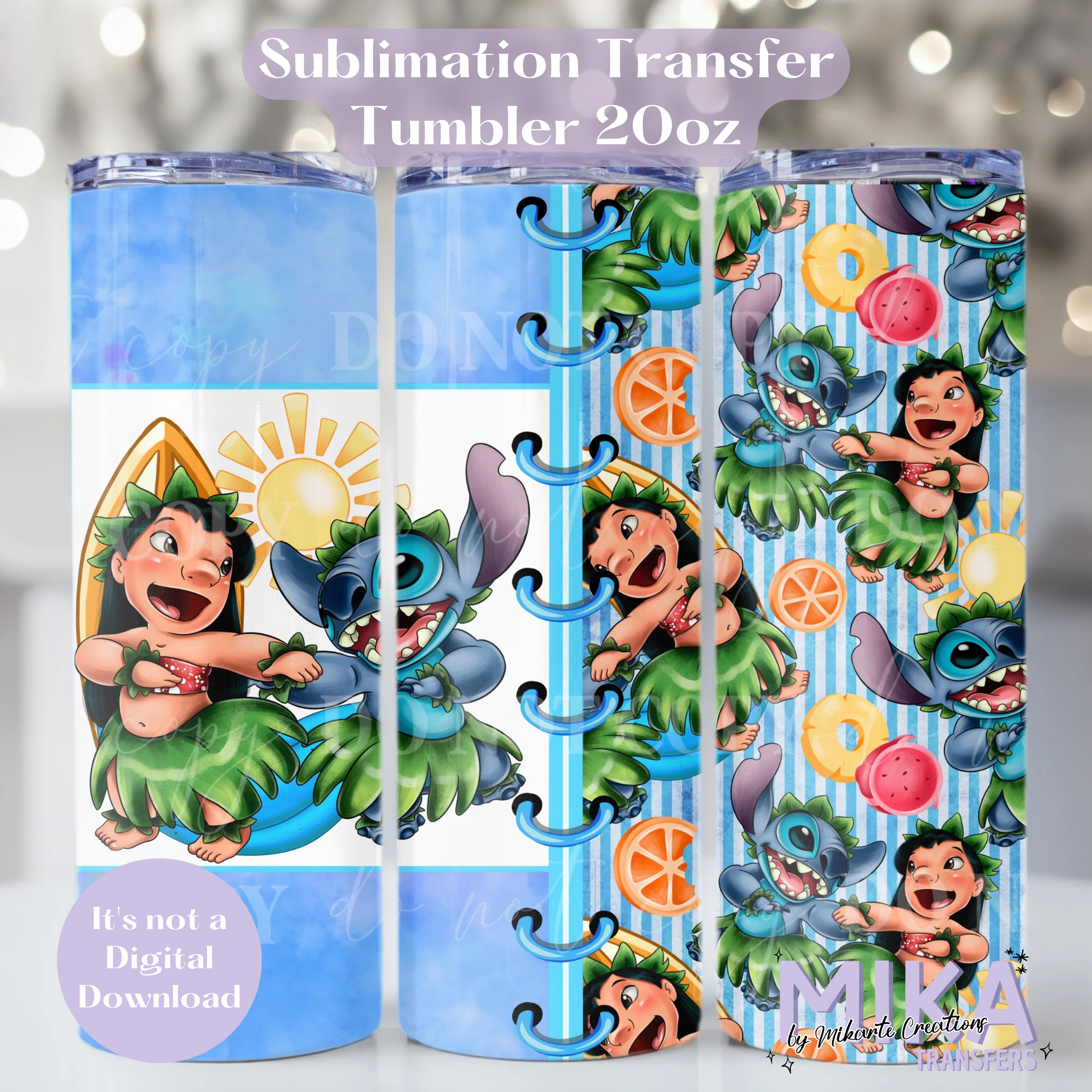 L & S | Transfer de sublimación para vaso térmico