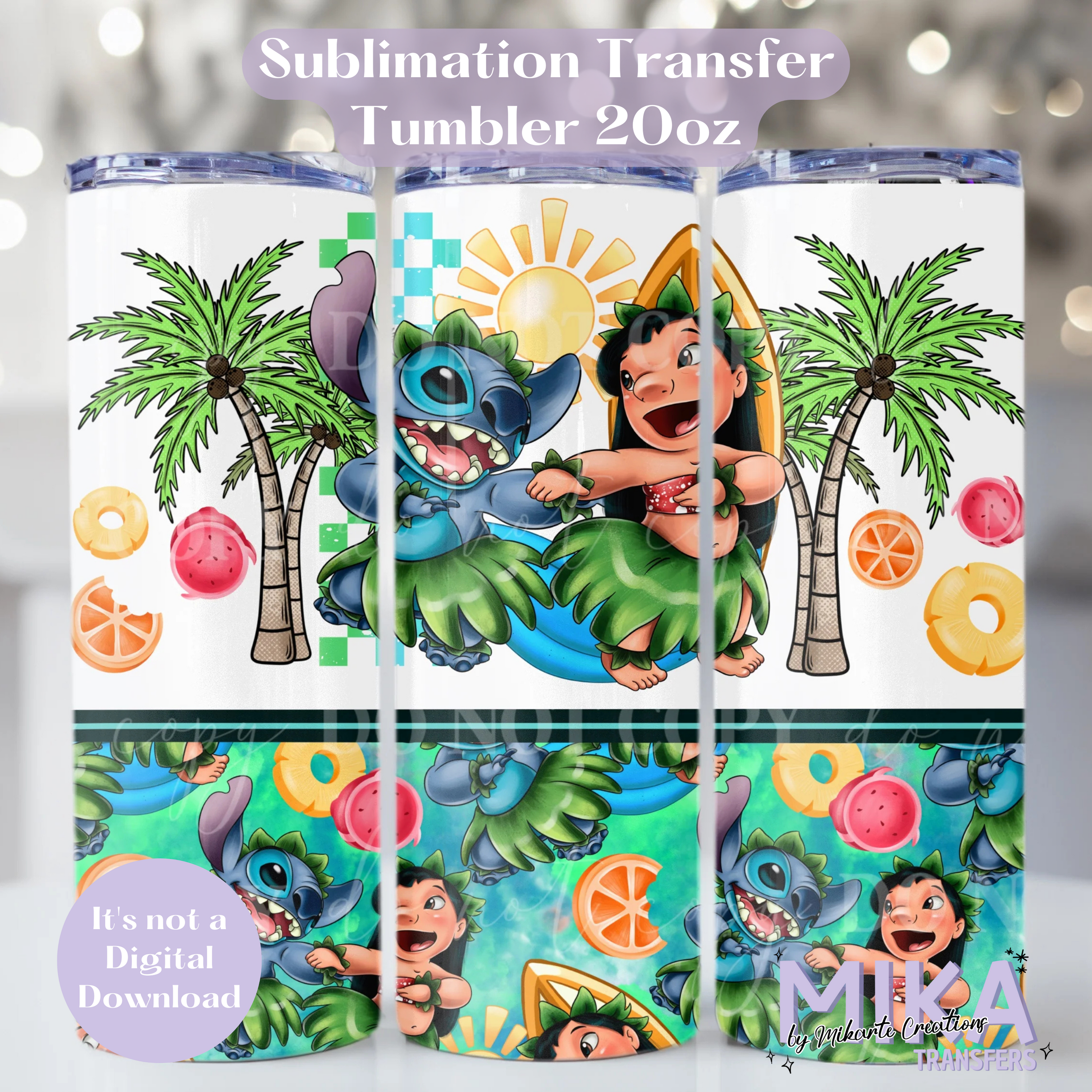 L & S | Transfer de sublimación para vasos