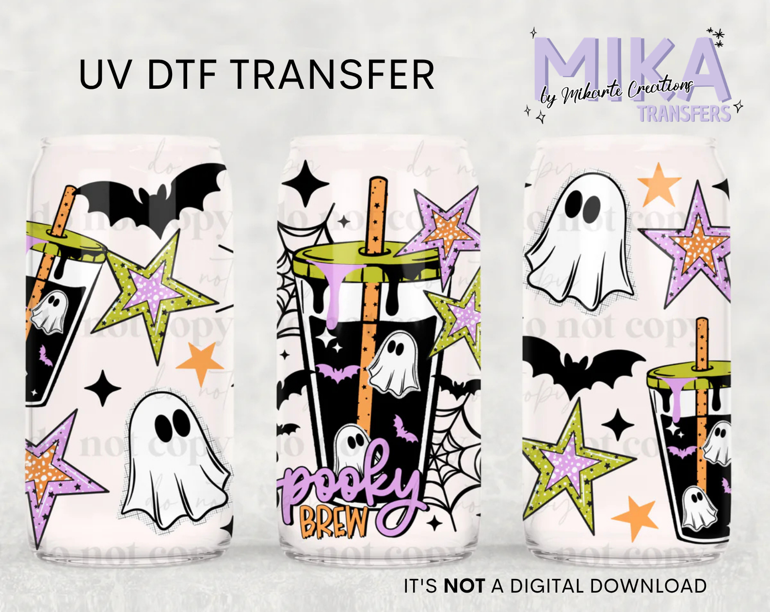 Spooky Brew | UV DTF
