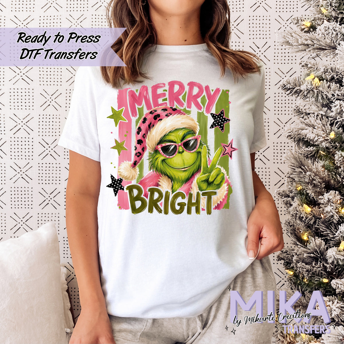 Merry Bright | DTF transfers