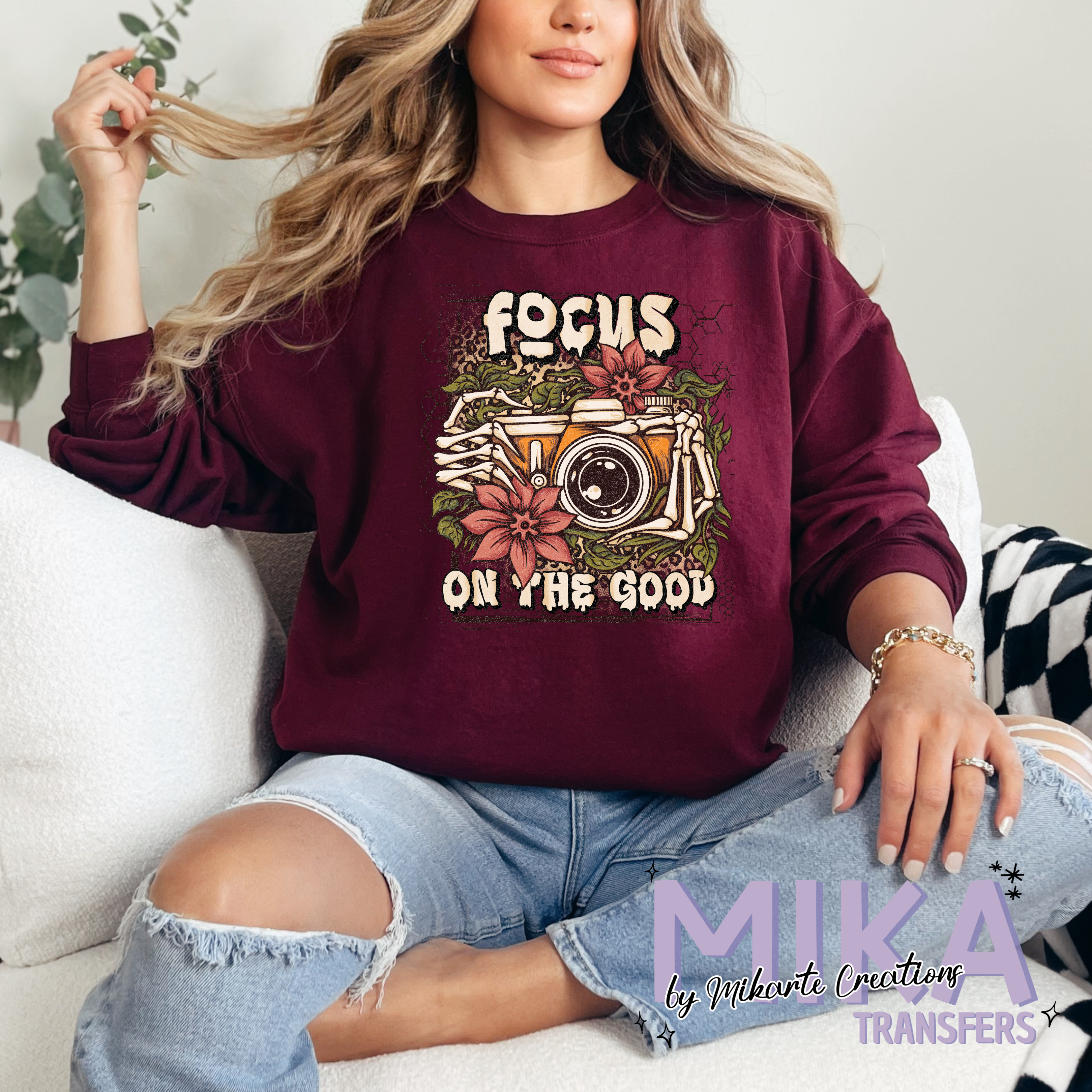 Focus on the good | DTF Transfer