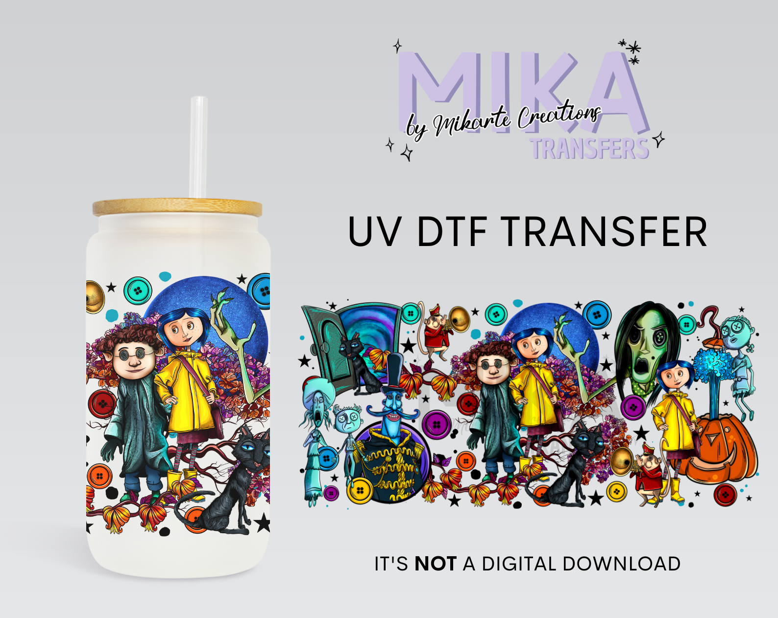 Be Tricky | UV DTF Wrap