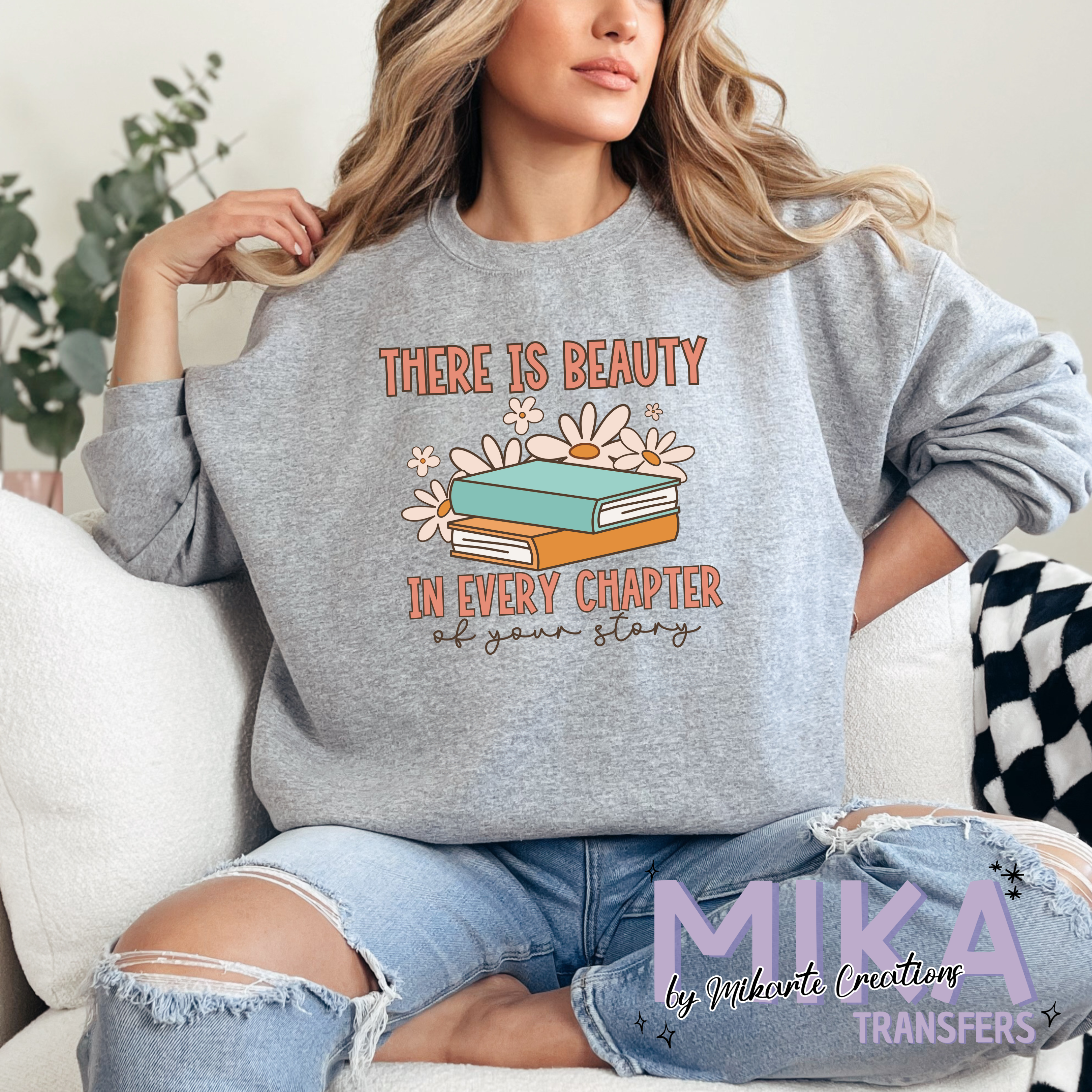 There is beauty | DTF Transfer