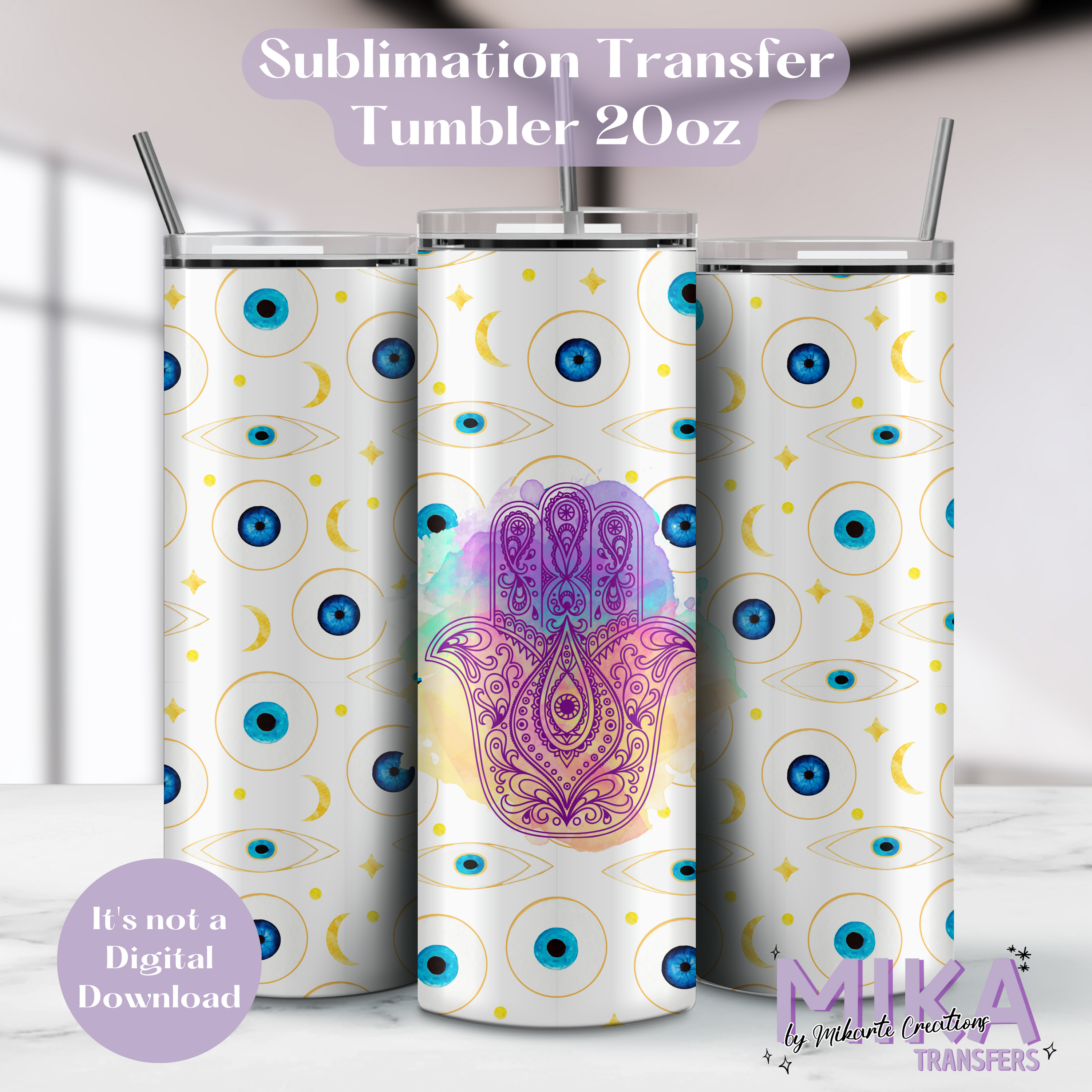 Hand | Tumbler Sublimation Transfer