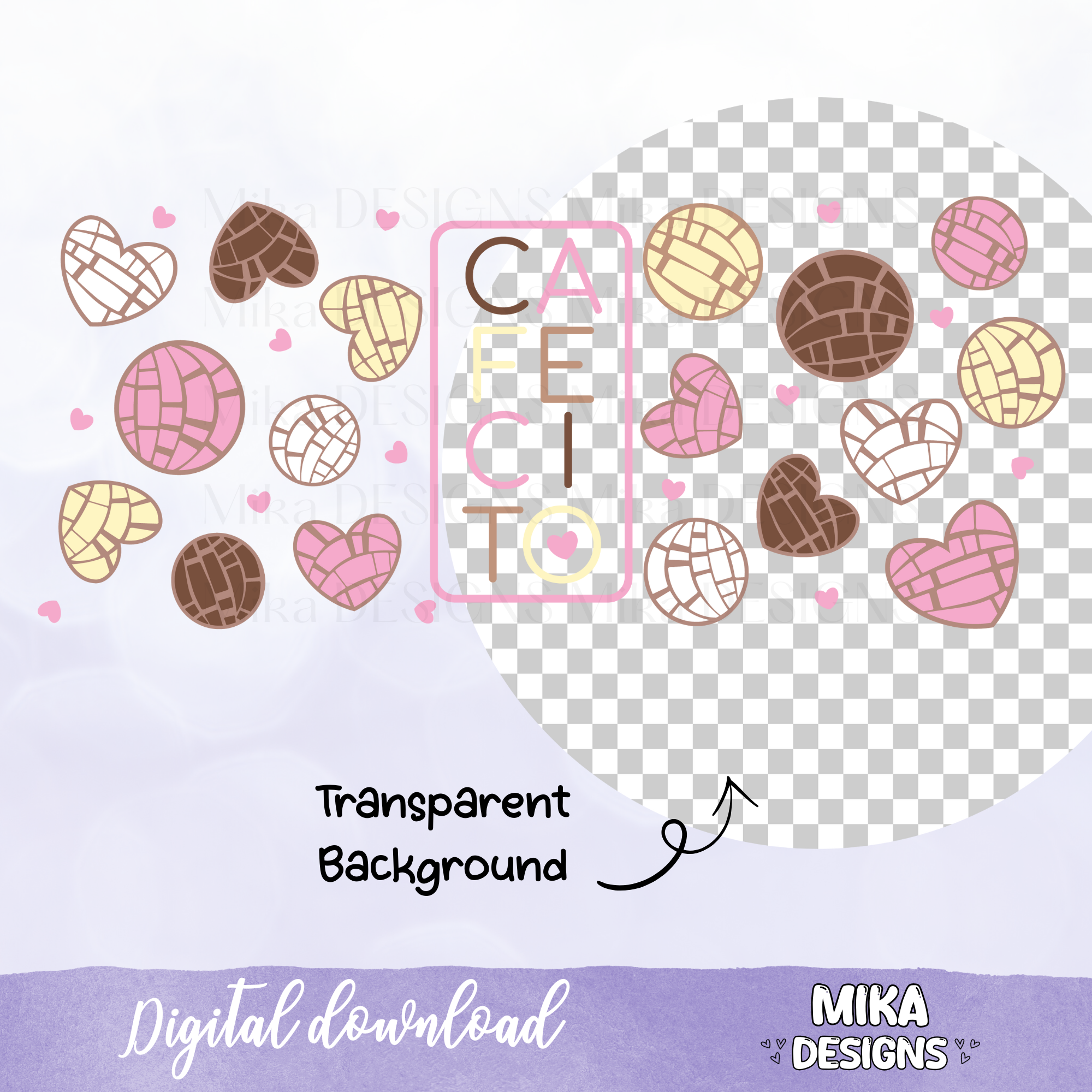 Cafecito | 16oz Glass Can PNG Digital Design