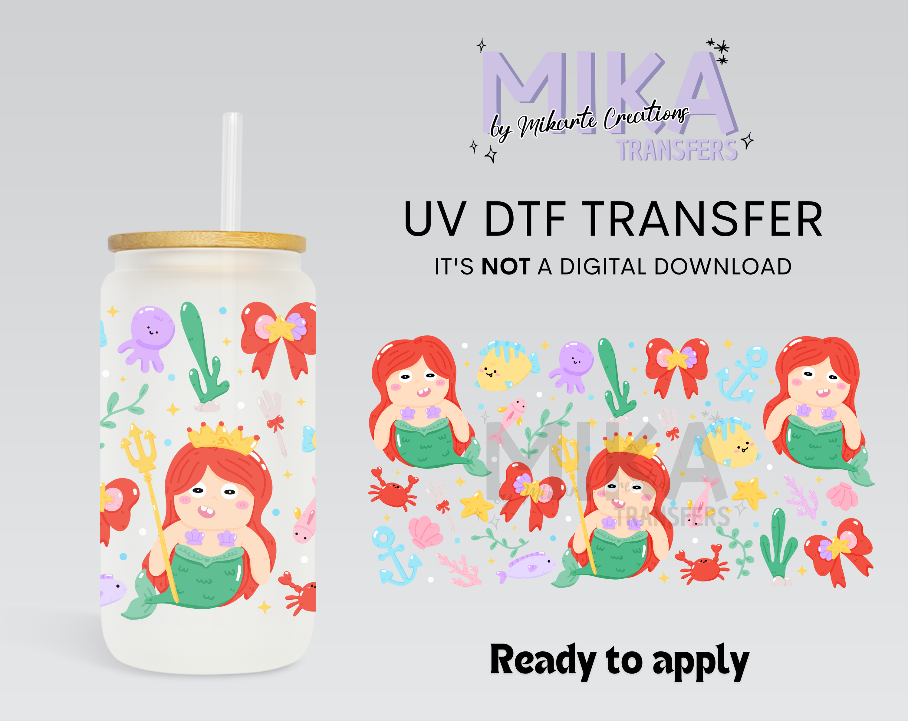 Mermaid | UV DTF