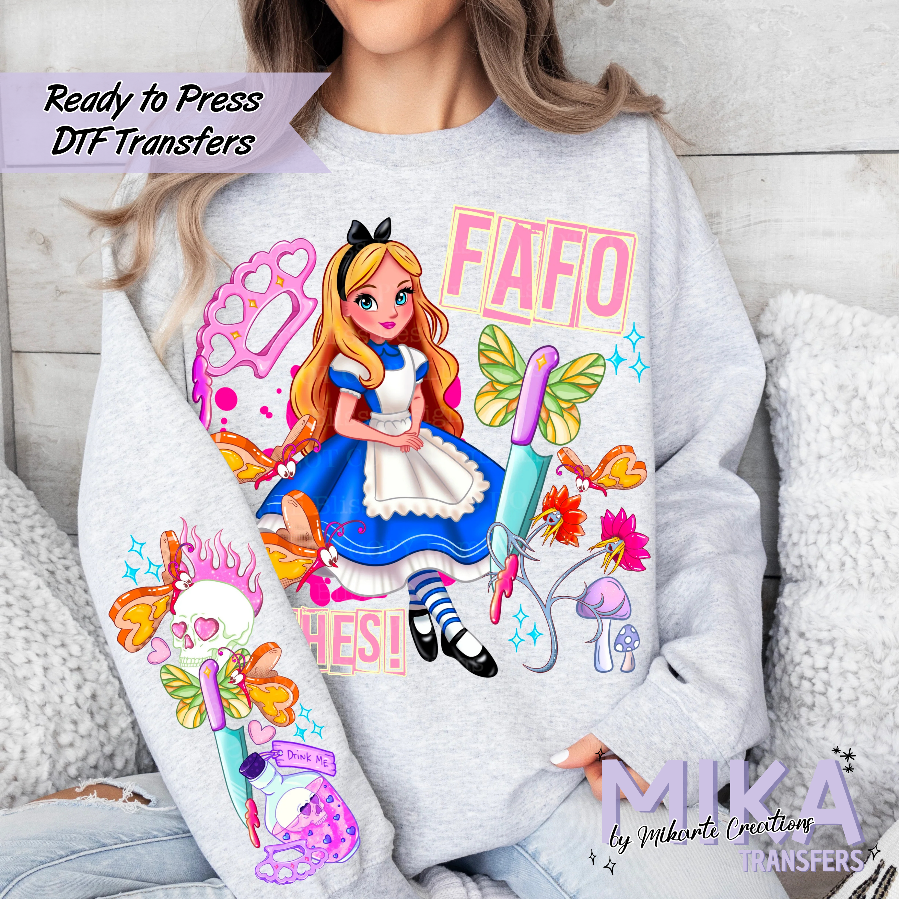 Alice FAFO | DTF Transfer