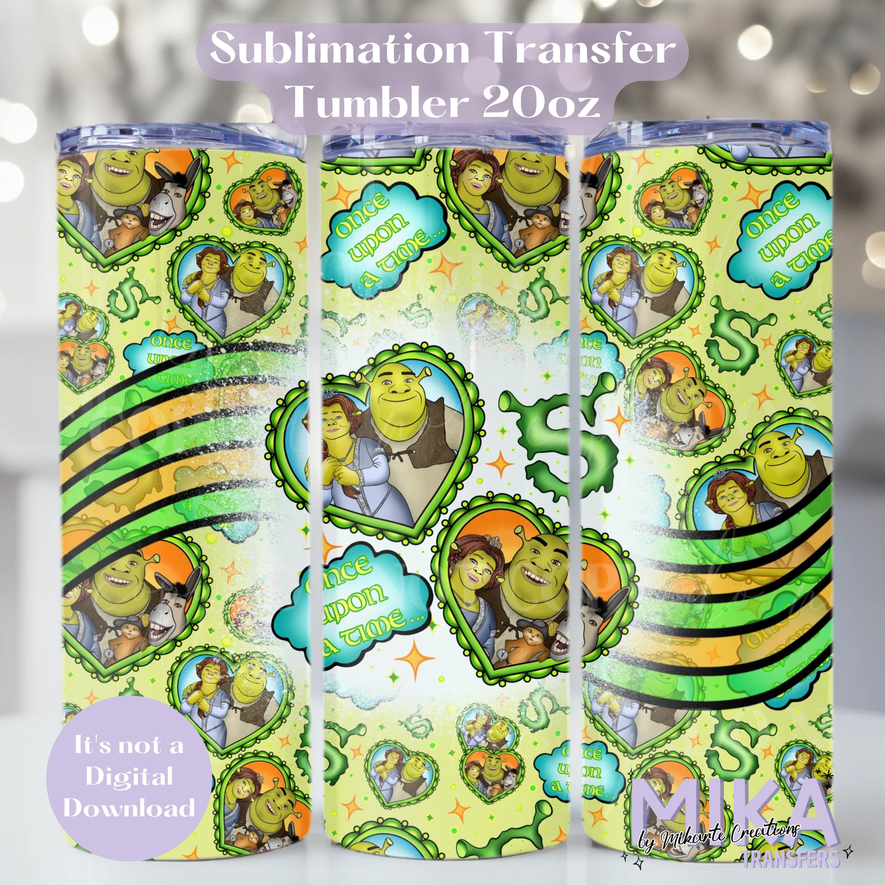 Once upon a time | Tumbler Sublimation Transfer