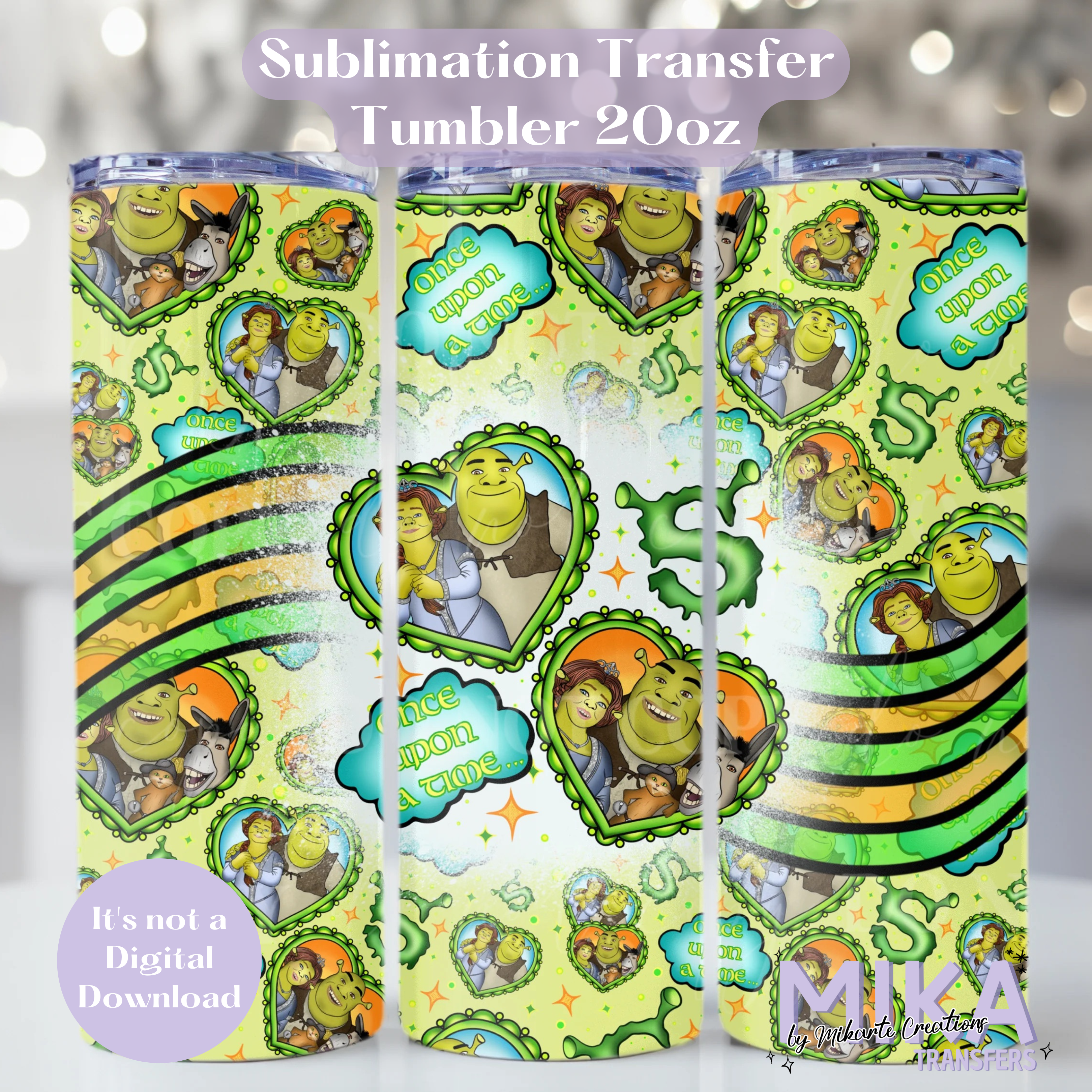 Once upon a time | Tumbler Sublimation Transfer
