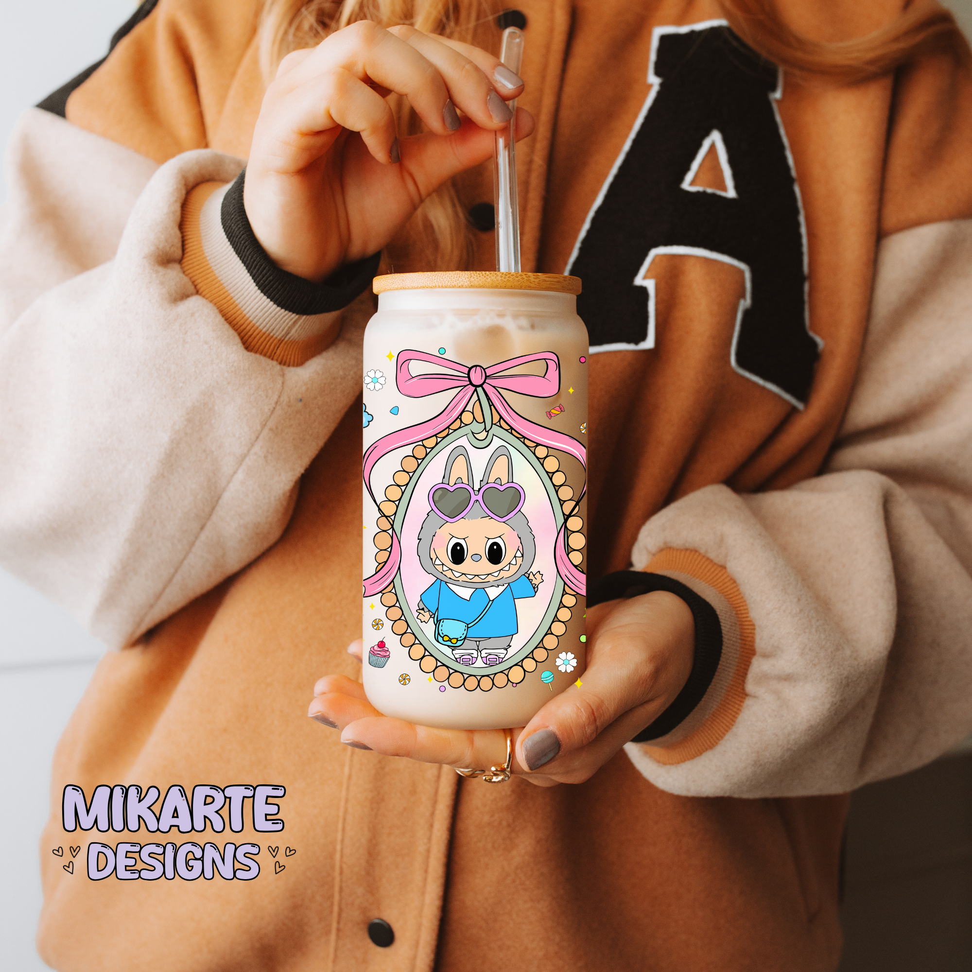 BB | 16oz Glass Can PNG Digital Design