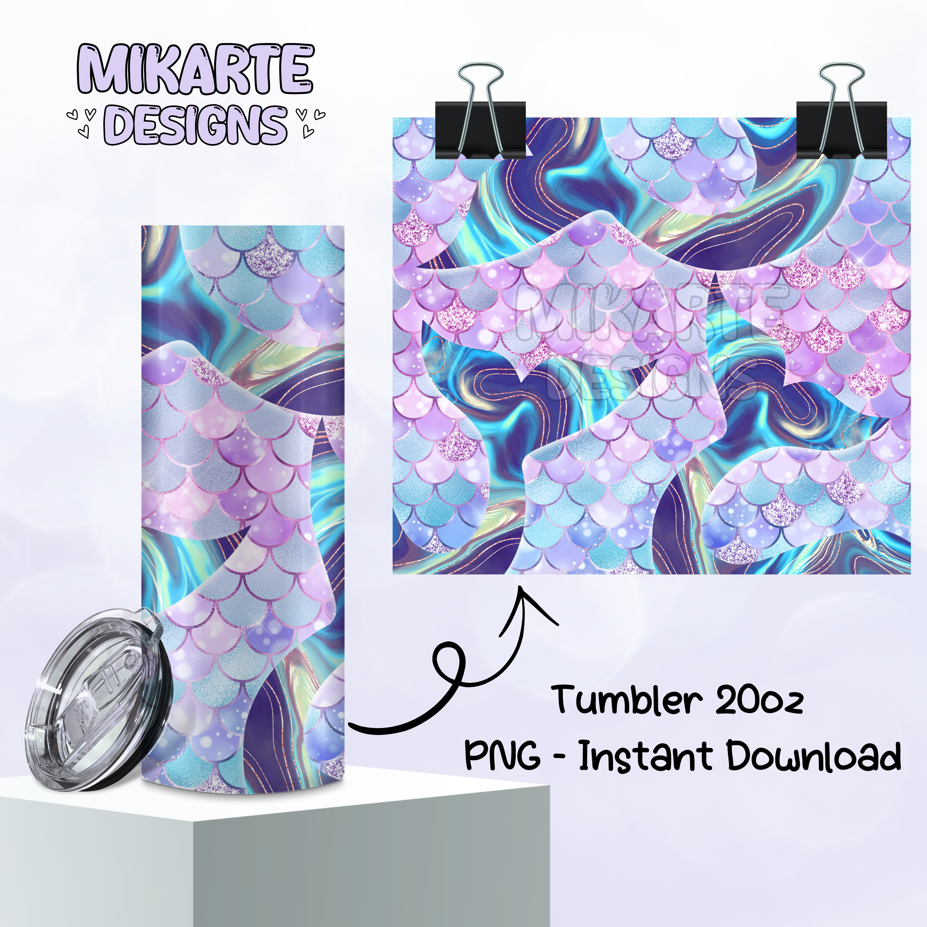 Mermaids | Tumbler PNG Digital Design