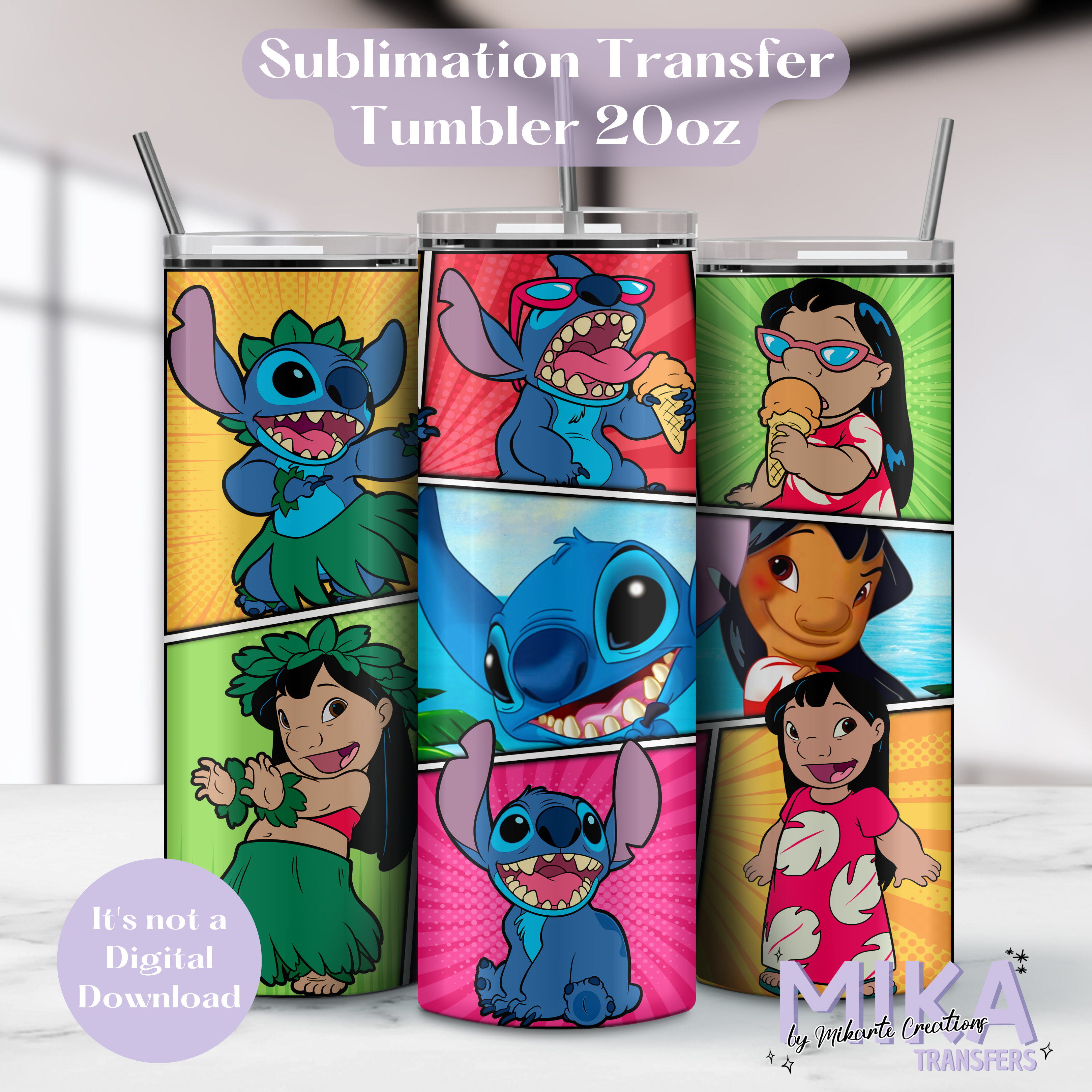L&S | Tumbler Sublimation Transfer